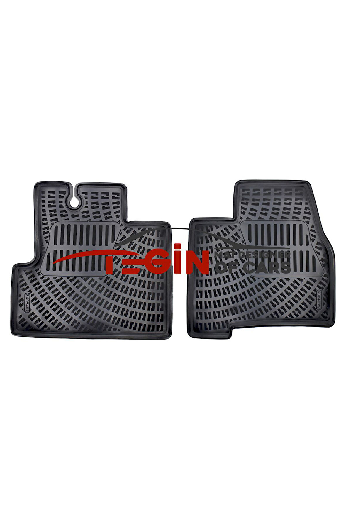 Citroen Jumper 2023 3D Havuzlu Paspas Siyah