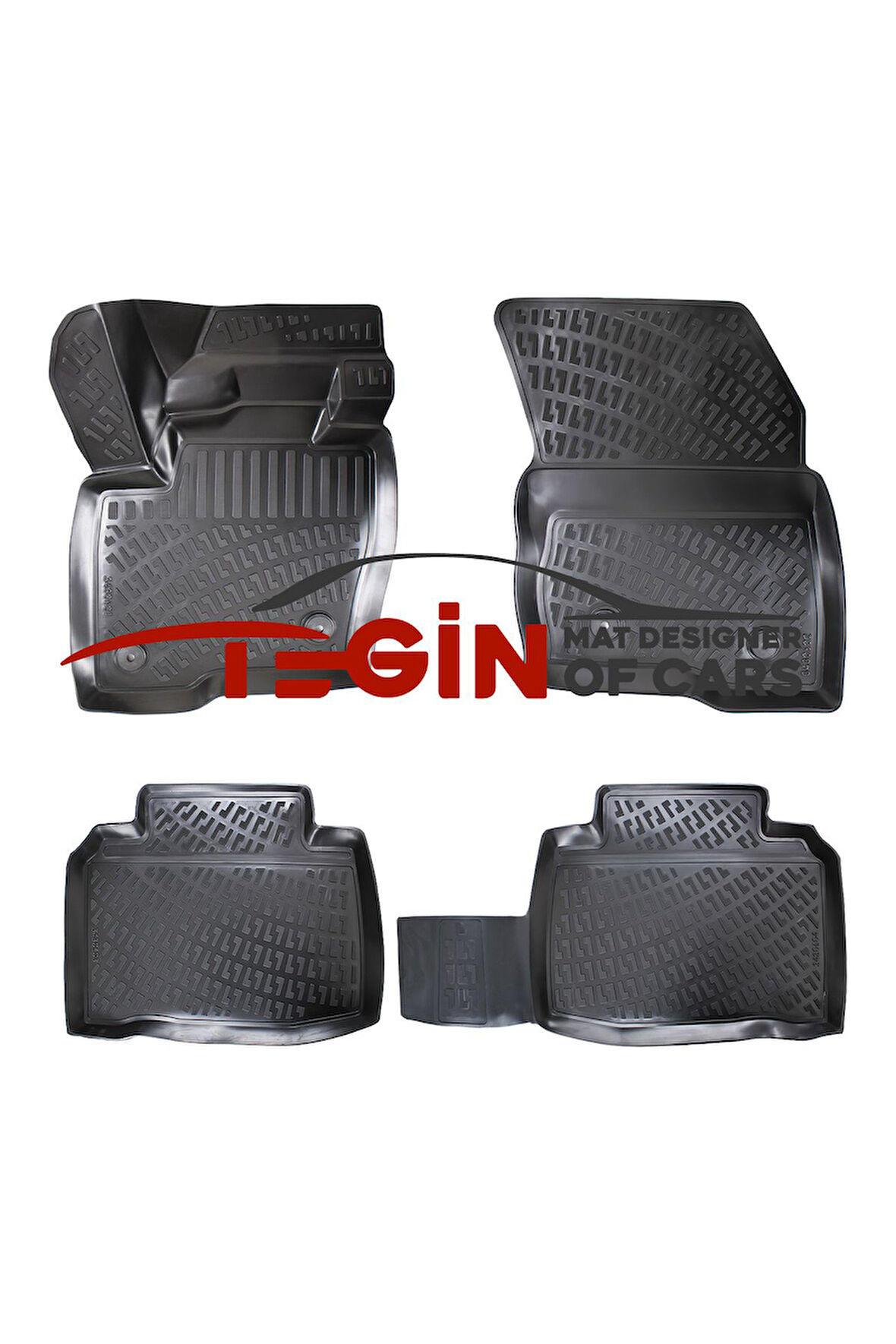 Galaxy 2022 3D Havuzlu Paspas Siyah