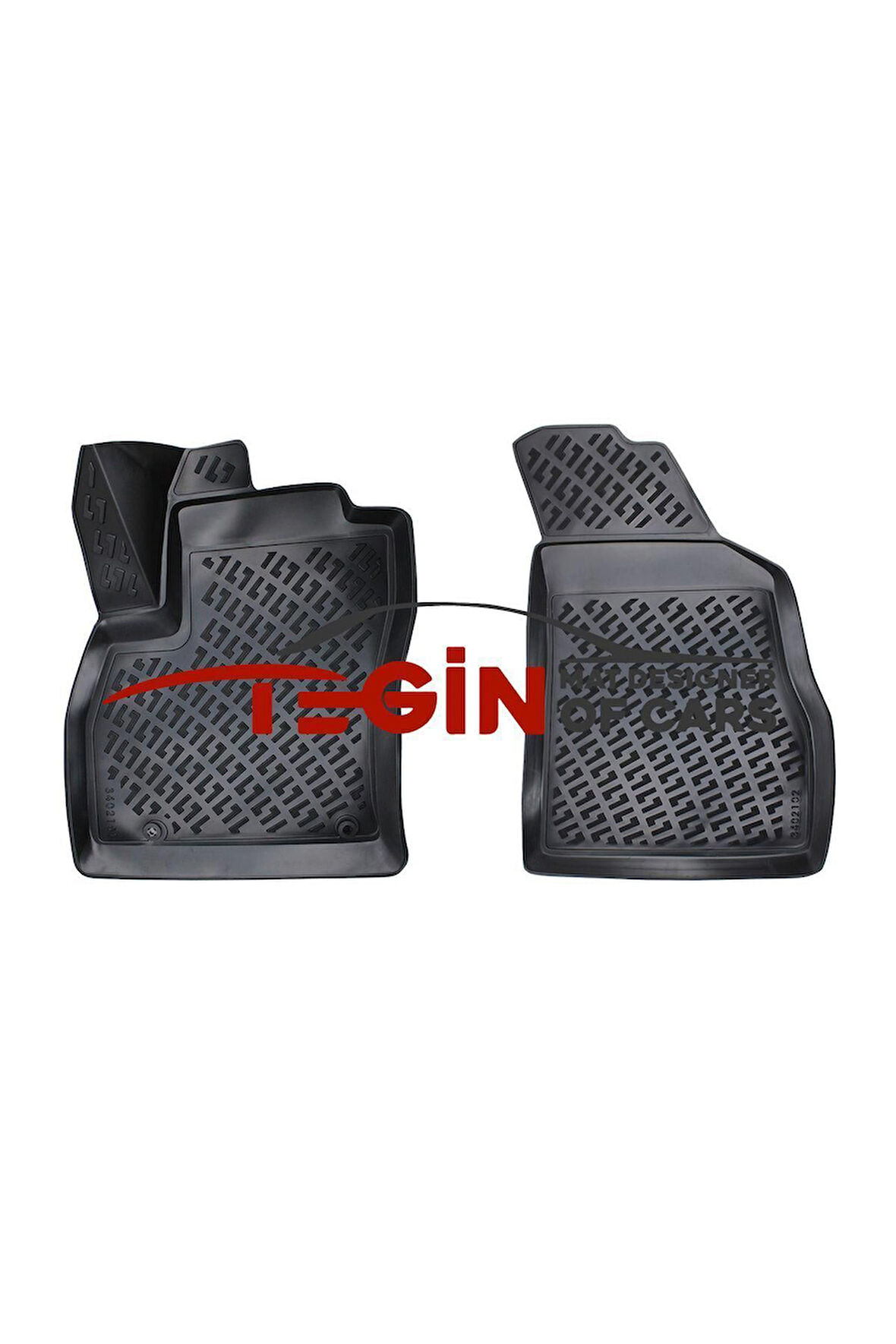 Fiat Fiorino Panelvan 2 Parça 2016 3D Havuzlu Paspas Siyah