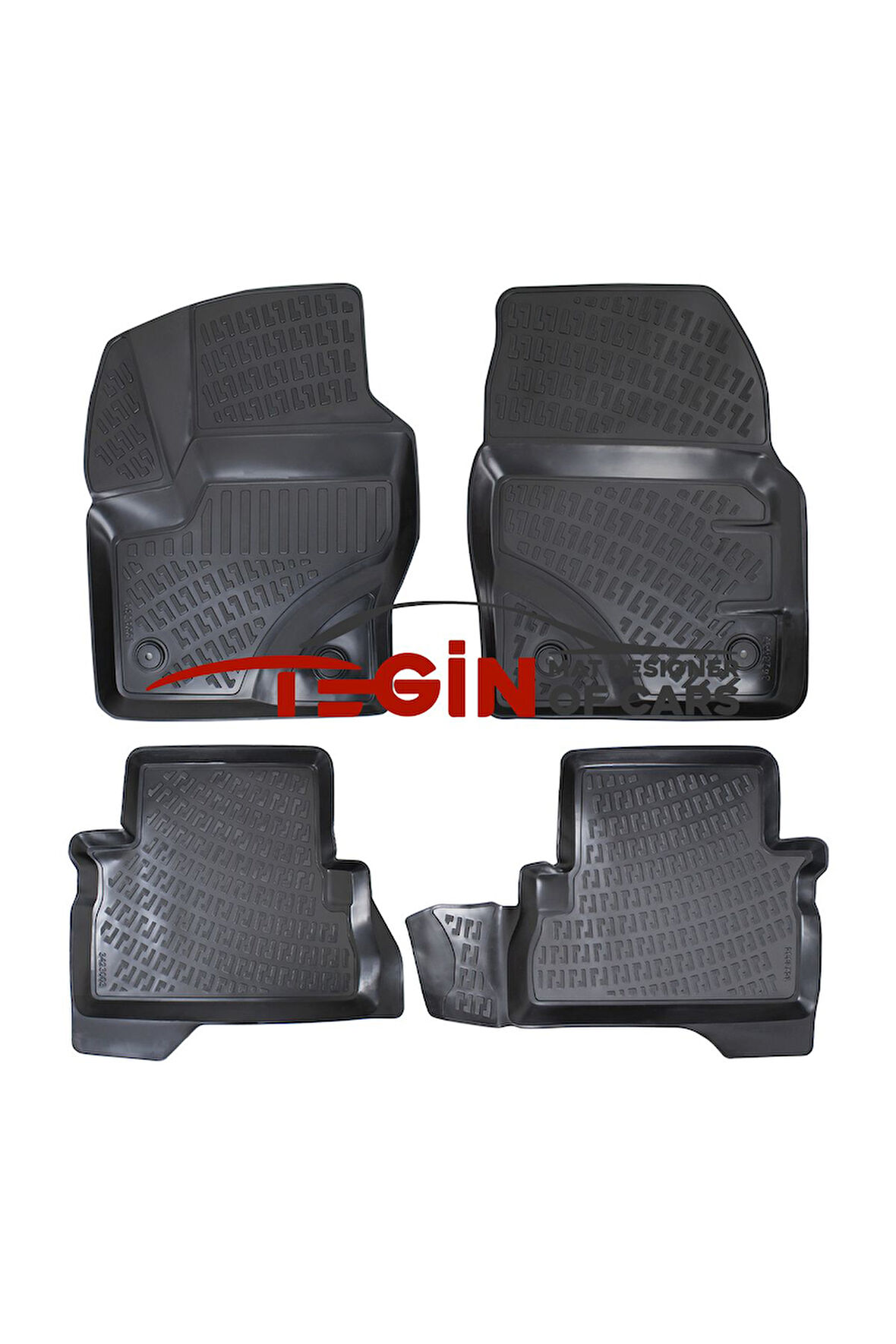 C-max 2013 3D Havuzlu Paspas Siyah
