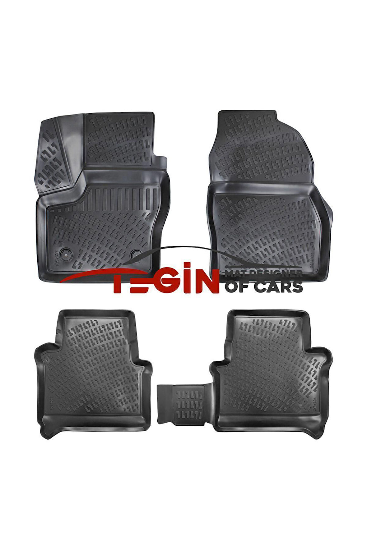 Ford Connect 2021 3d Havuzlu Paspas Siyah