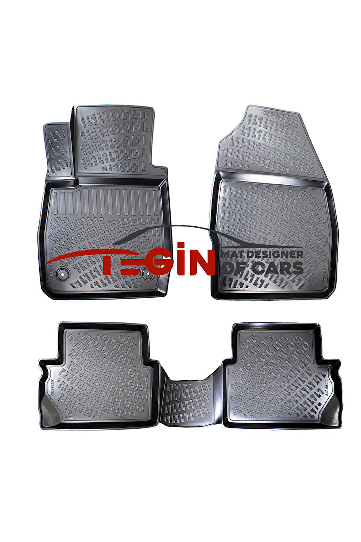 Puma 2021 Uyumlu  3D Havuzlu Paspas Siyah