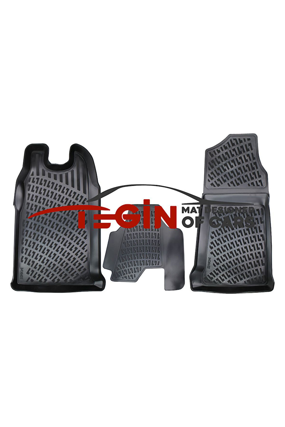 Transit 2013 3D Havuzlu Paspas Siyah