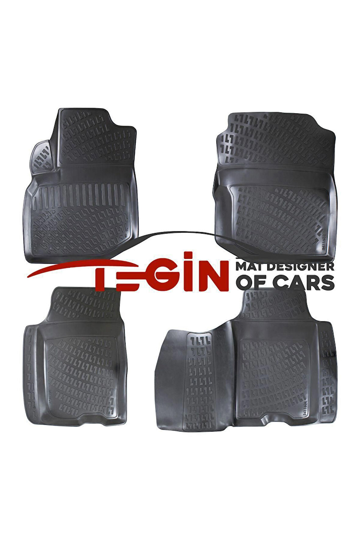 Honda Jazz 2012 3D Havuzlu Paspas Siyah