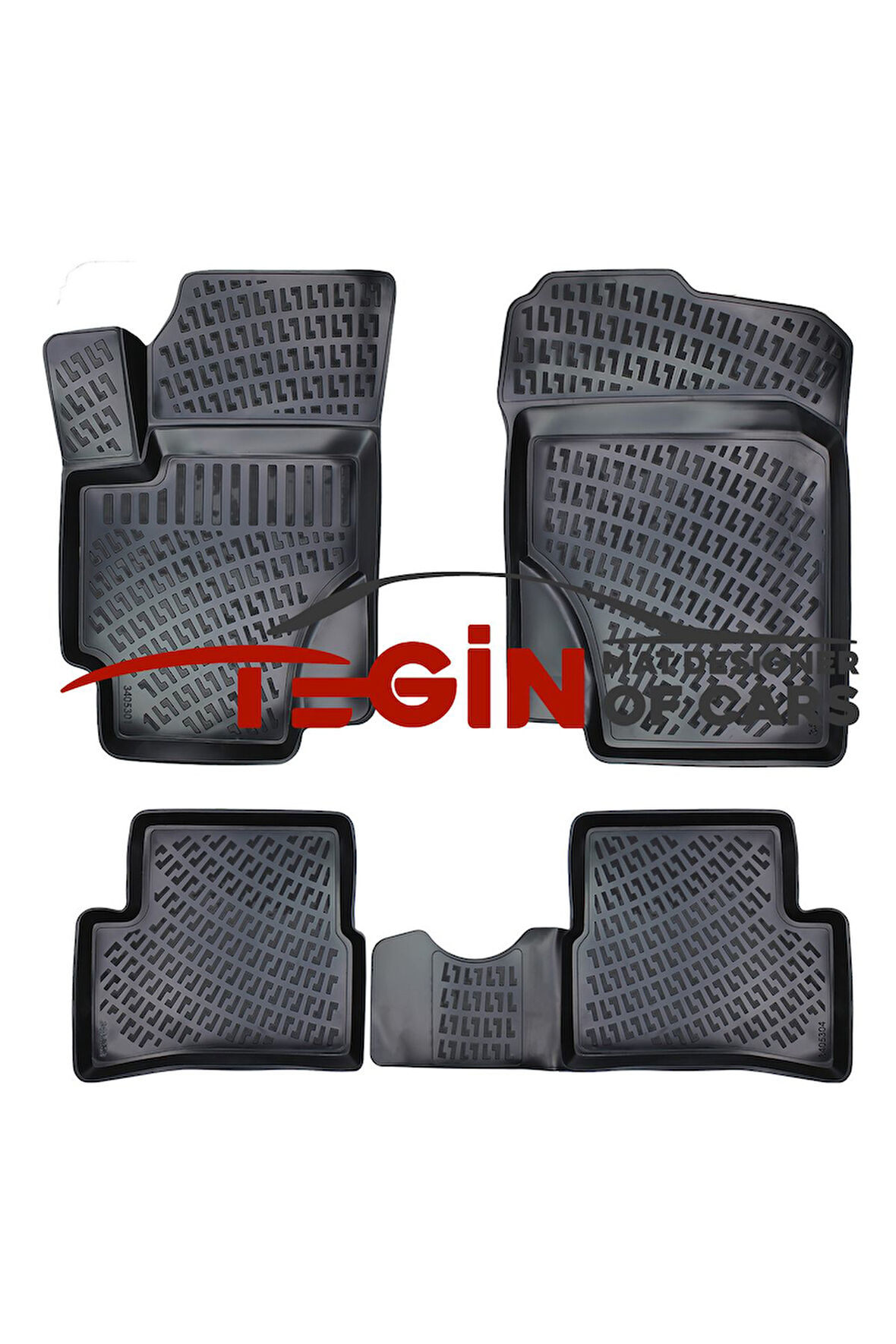 Hyundai Accent ERA 2010 3D Havuzlu Paspas Siyah