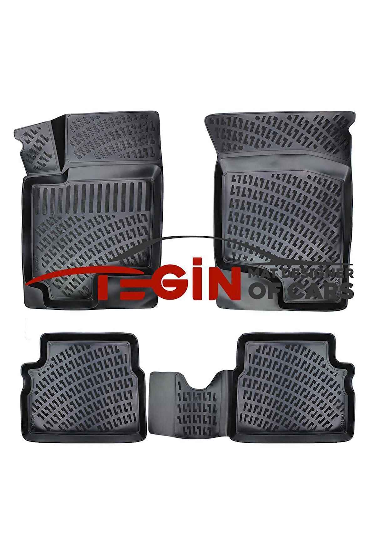 Hyundai Getz 2002-2011 Uyumlu 3D Havuzlu Paspas Siyah