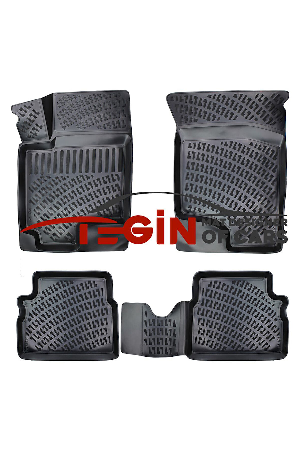 Hyundai Getz 2004 3D Havuzlu Paspas Siyah