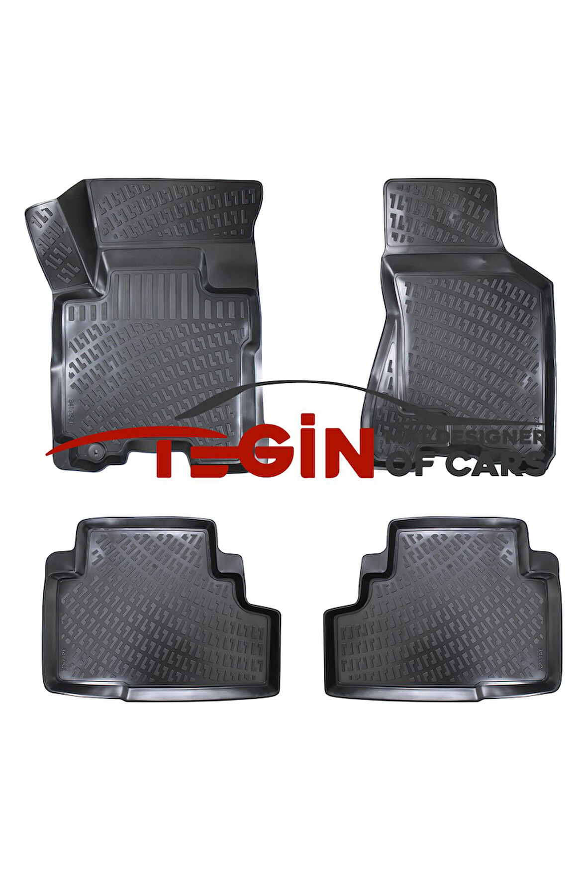 Hyundai Tucson 2004-2009 3D Havuzlu Paspas Siyah