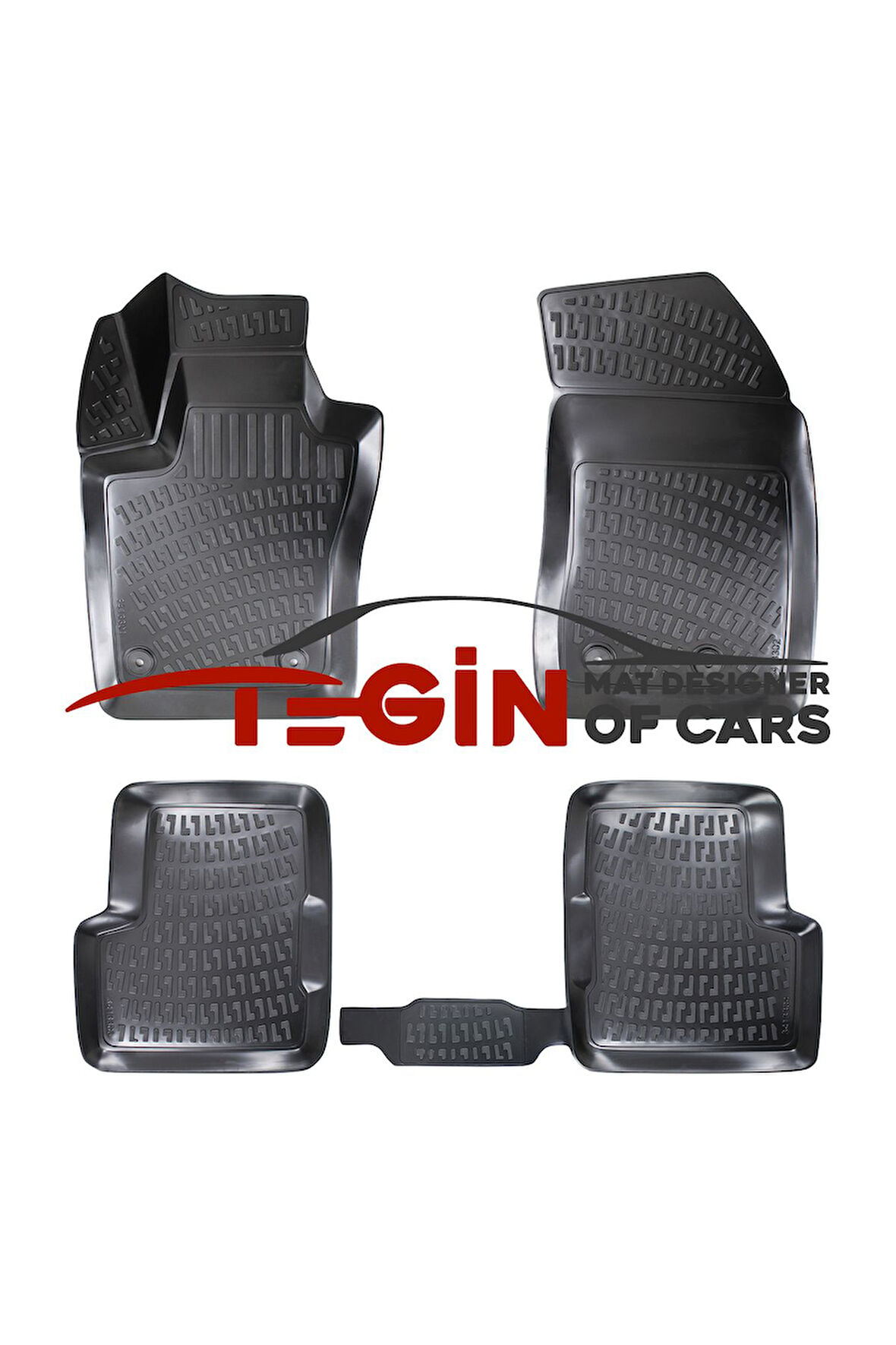 Jeep Renegade 2017 3D Havuzlu Paspas Siyah