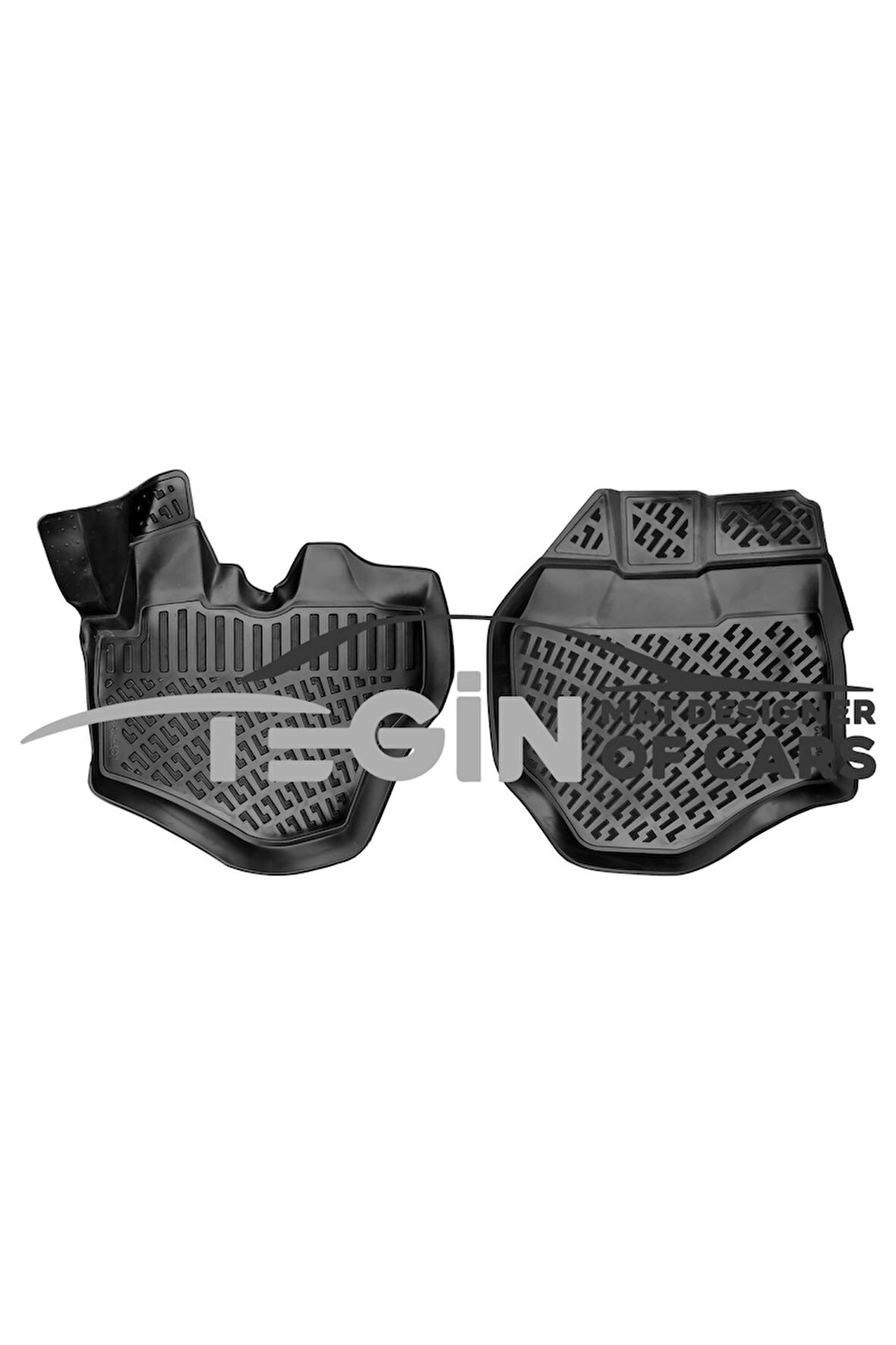 Kia Bongo 2010 3D Havuzlu Paspas Siyah