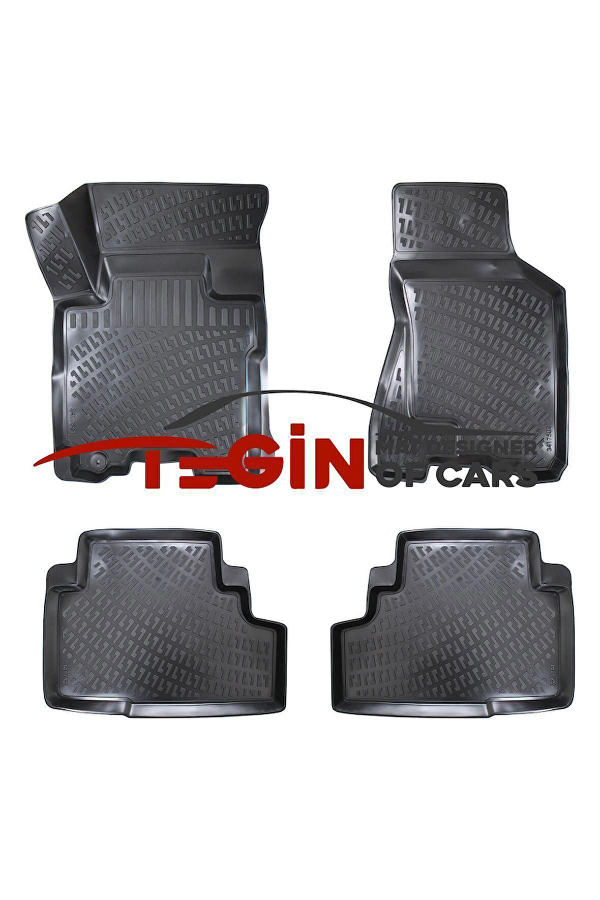 Kia Sportage 2005 3D Havuzlu Paspas Siyah