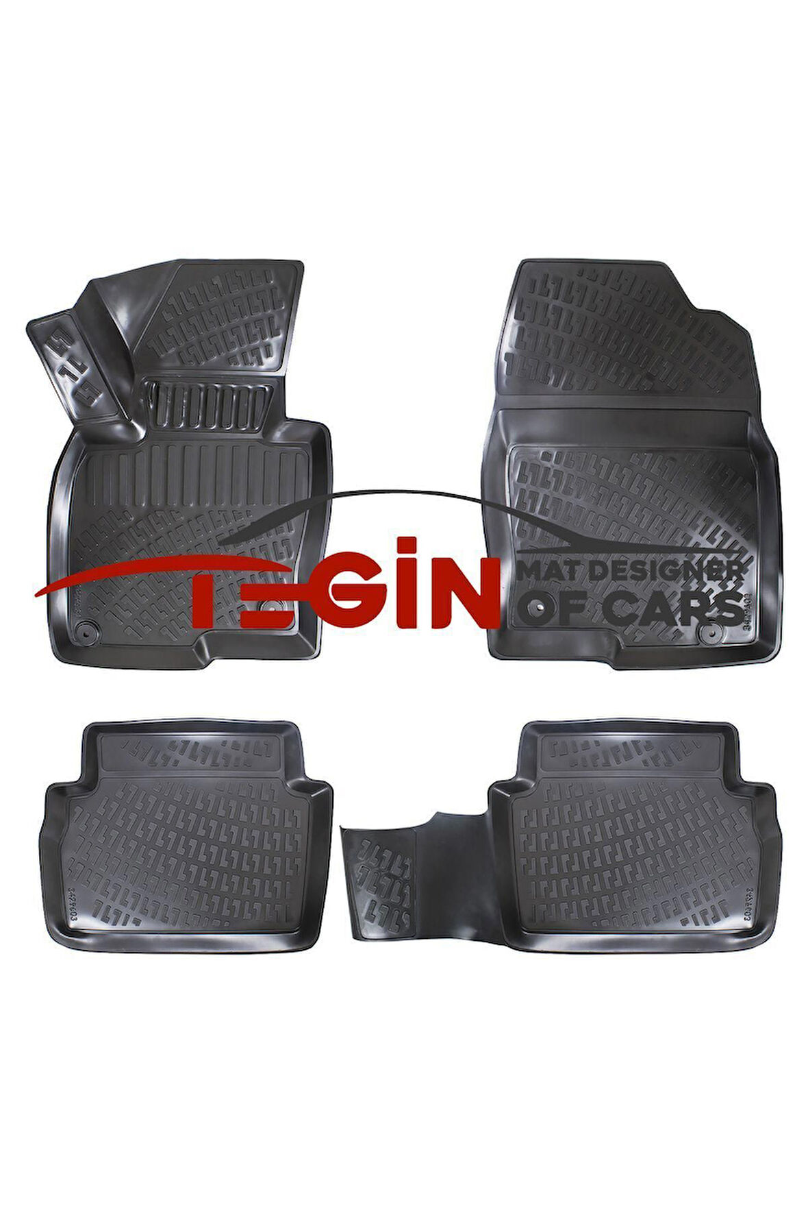 Mazda CX5 3D Havuzlu Paspas 2015 Siyah