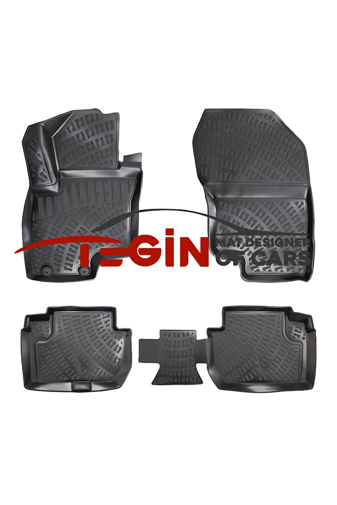 Mitsubishi Outlander Hybrit 3D Havuzlu Paspas 2018 Sonrası Siyah