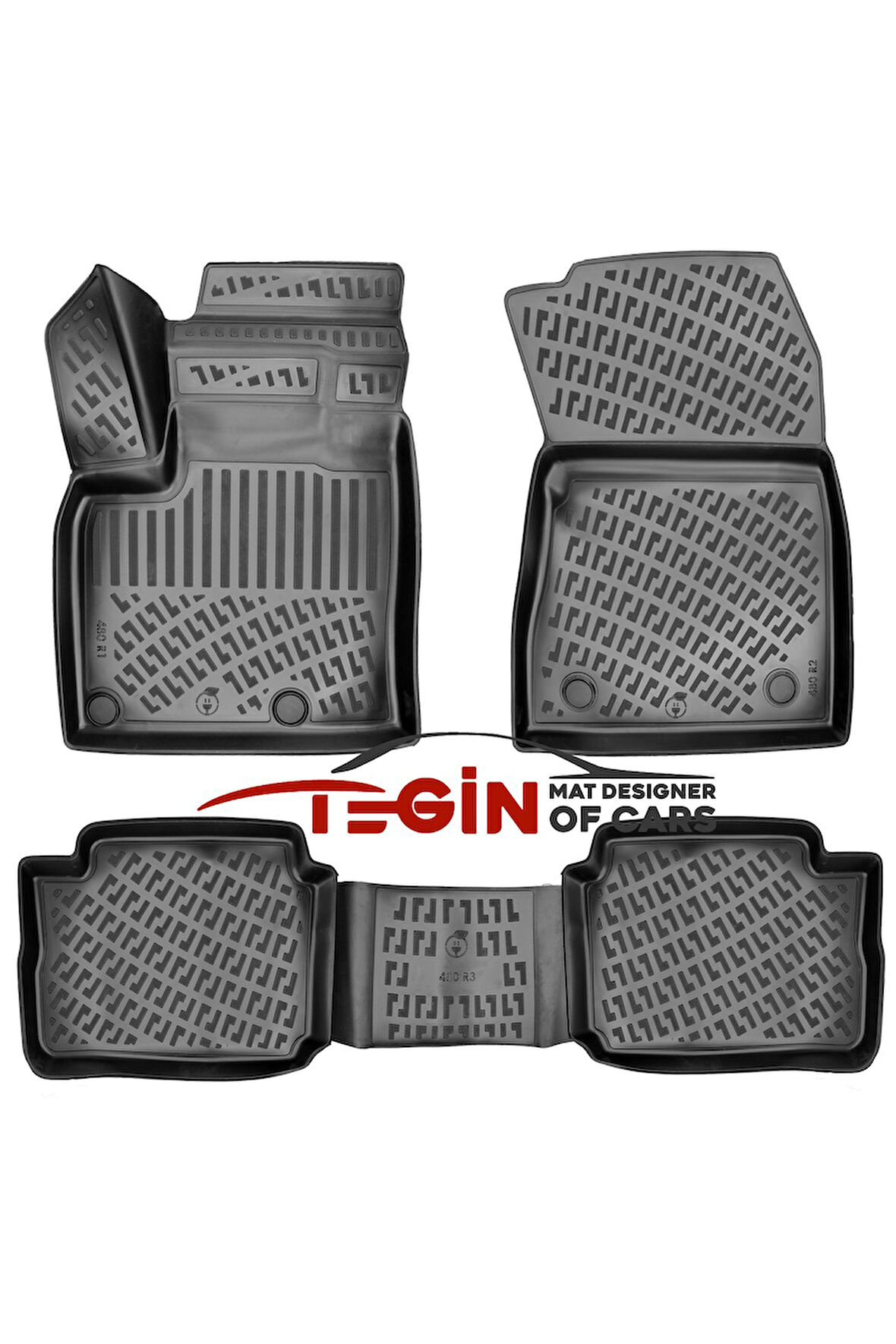 Nissan Qashqai e-Power 3D Havuzlu Paspas 2022 Sonrası Siyah