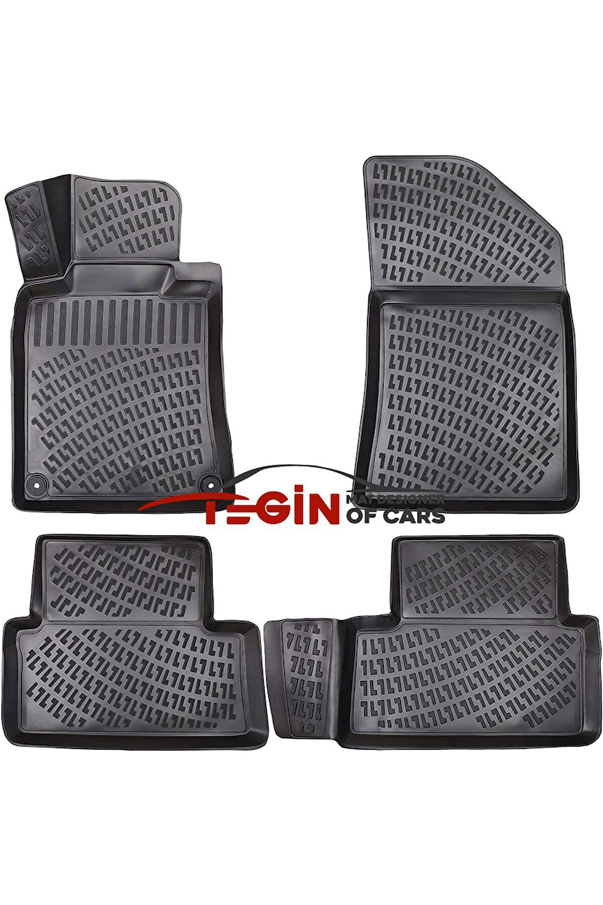 Peugeot 508 3D Havuzlu Paspas 2013 Siyah