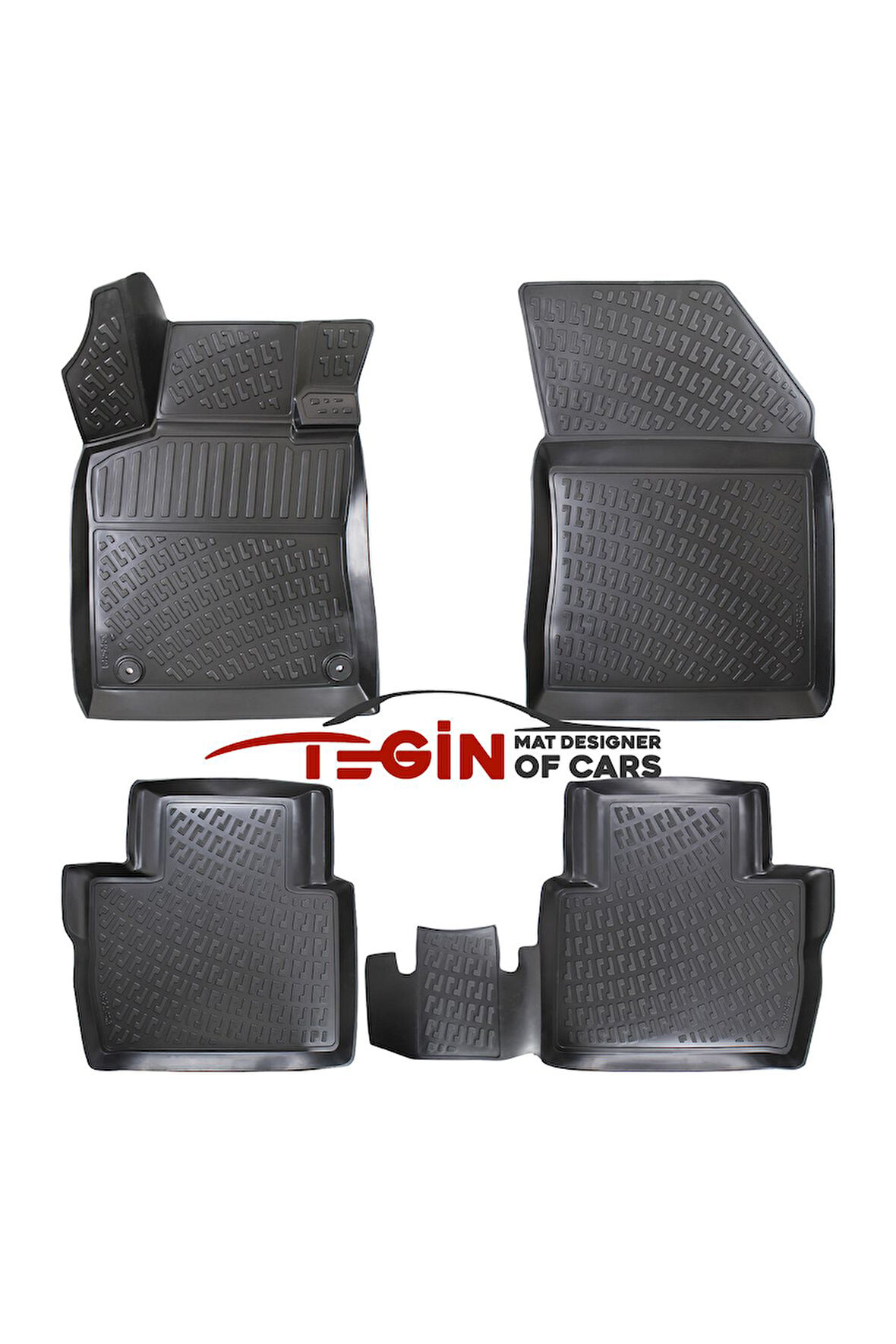 Peugeot 508 3D Havuzlu Paspas 2019 Siyah