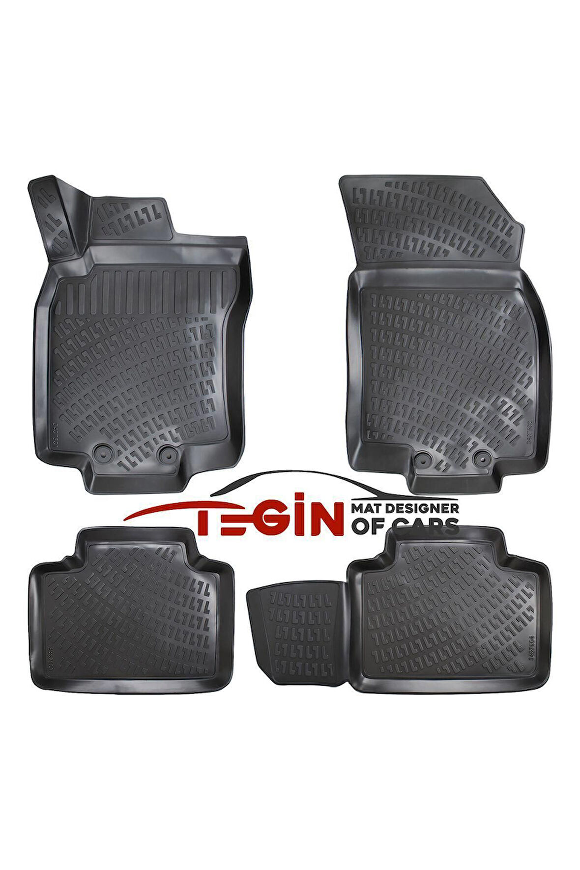 Renault Koleos 3D Havuzlu Paspas 2018 Siyah