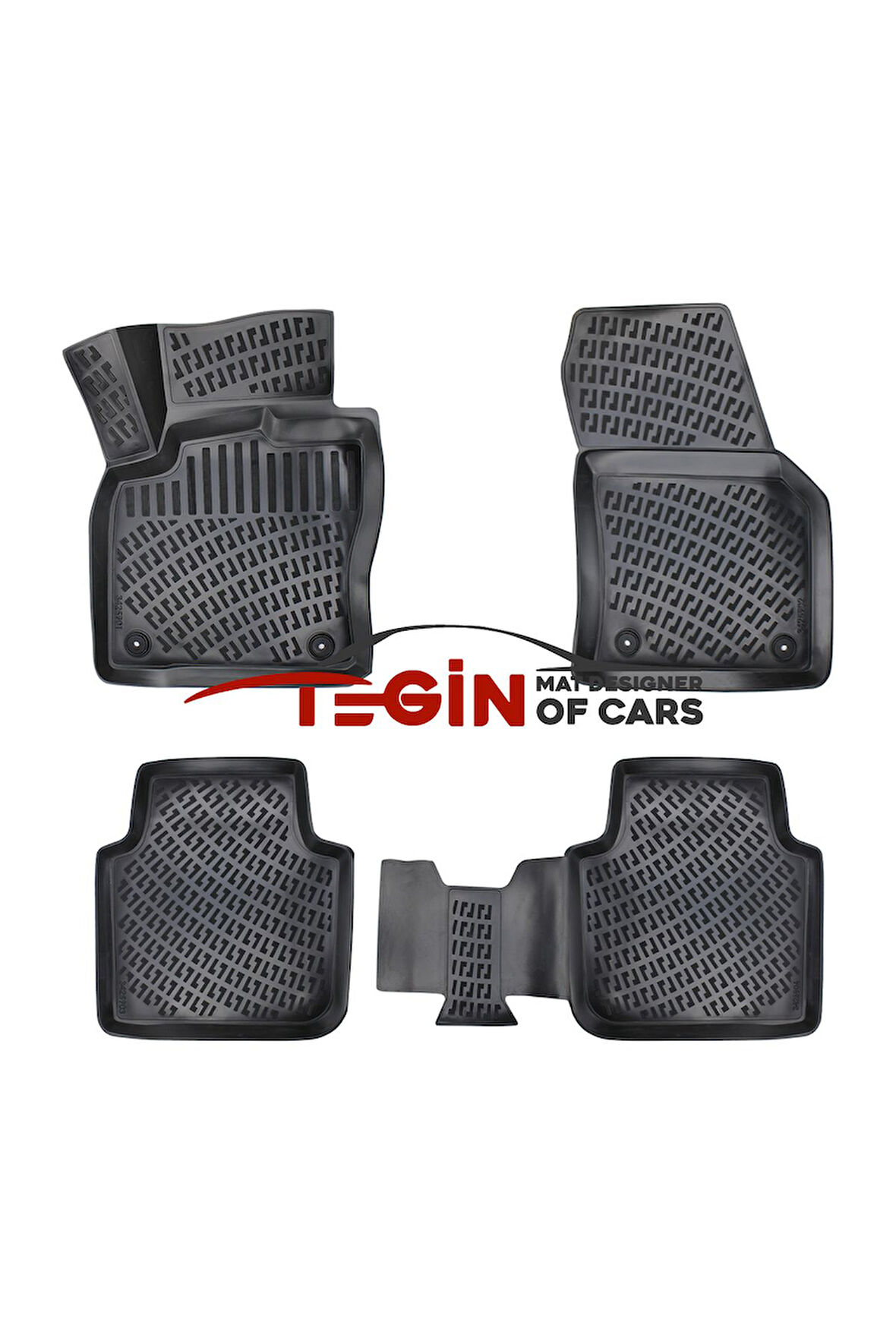 Seat Tarraco 3D Havuzlu Paspas 2021 Siyah