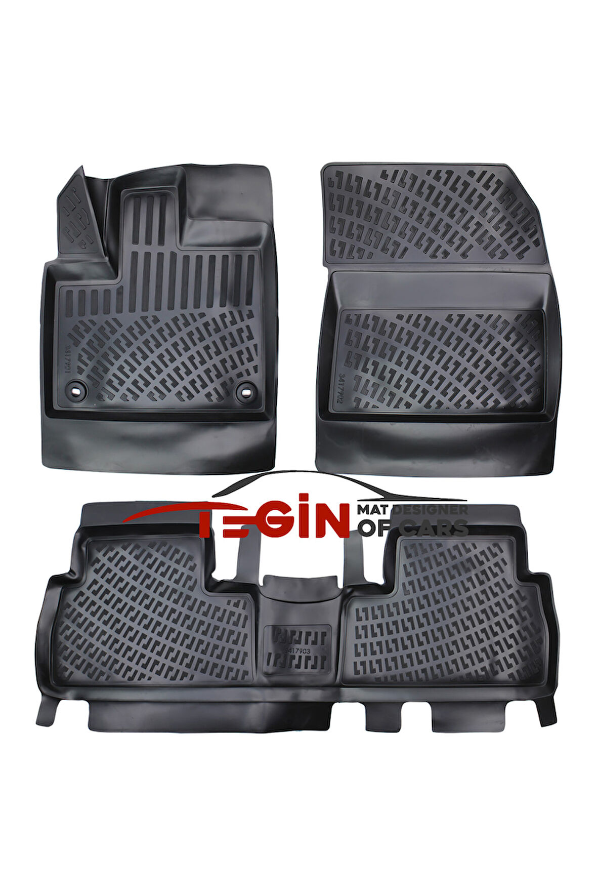 Toyota Proace City Flame / Passion X-PACK 3D Havuzlu Paspas 2021 Siyah