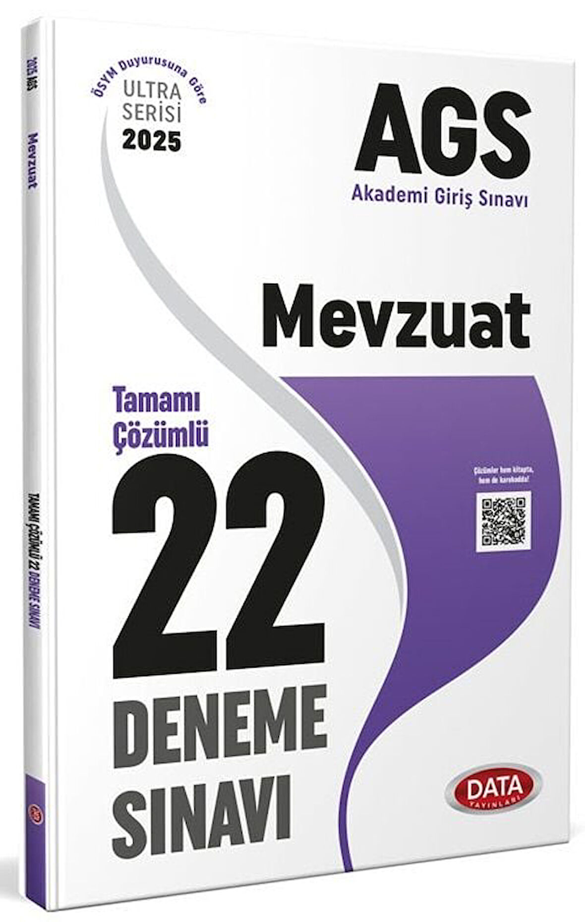 Data 2025 MEB-AGS Mevzuat 22 Deneme Çözümlü Ultra Serisi Data Yayınları