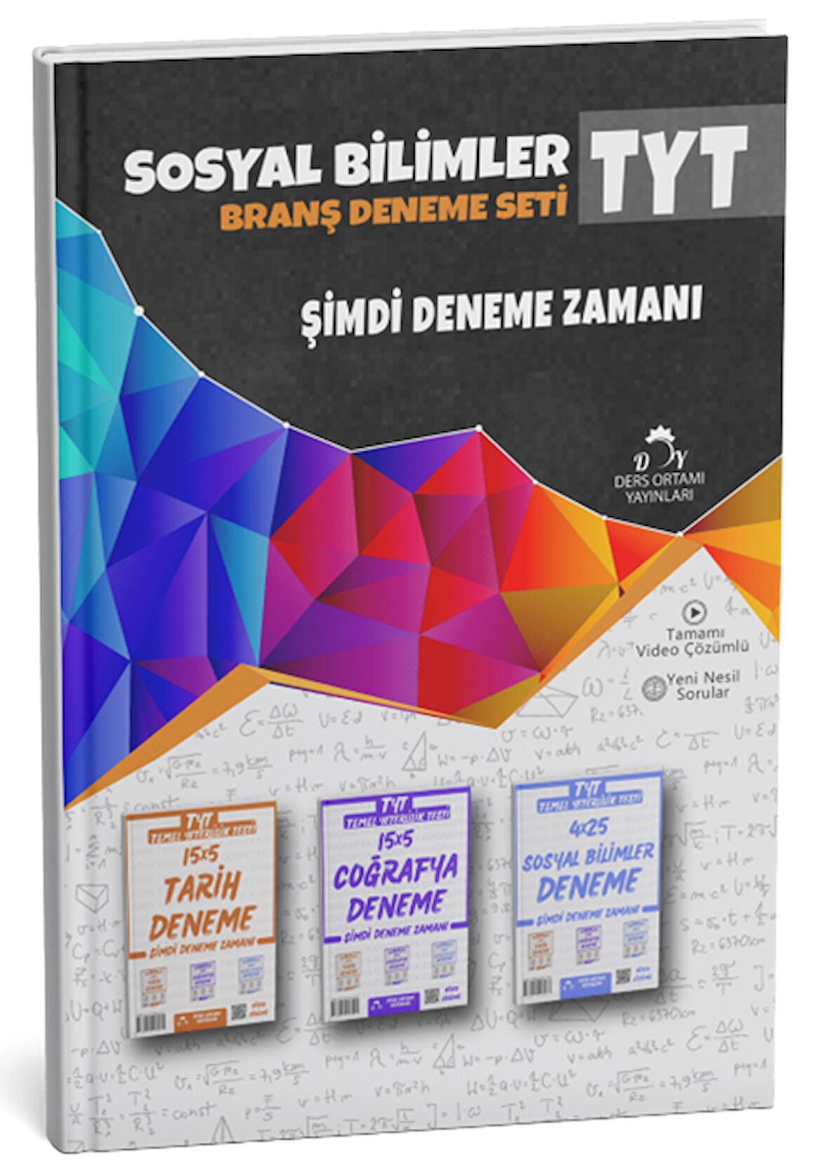 Ders Ortamı 2025 YKS TYT Sosyal Bilimler Branş Deneme Seti Çözümlü Ders Ortamı Yayınları
