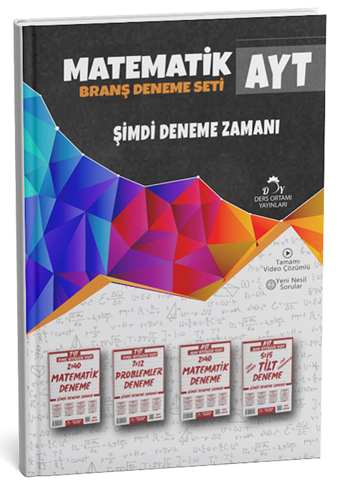 Ders Ortamı 2025 YKS AYT Matematik Branş Deneme Seti Çözümlü Ders Ortamı Yayınları