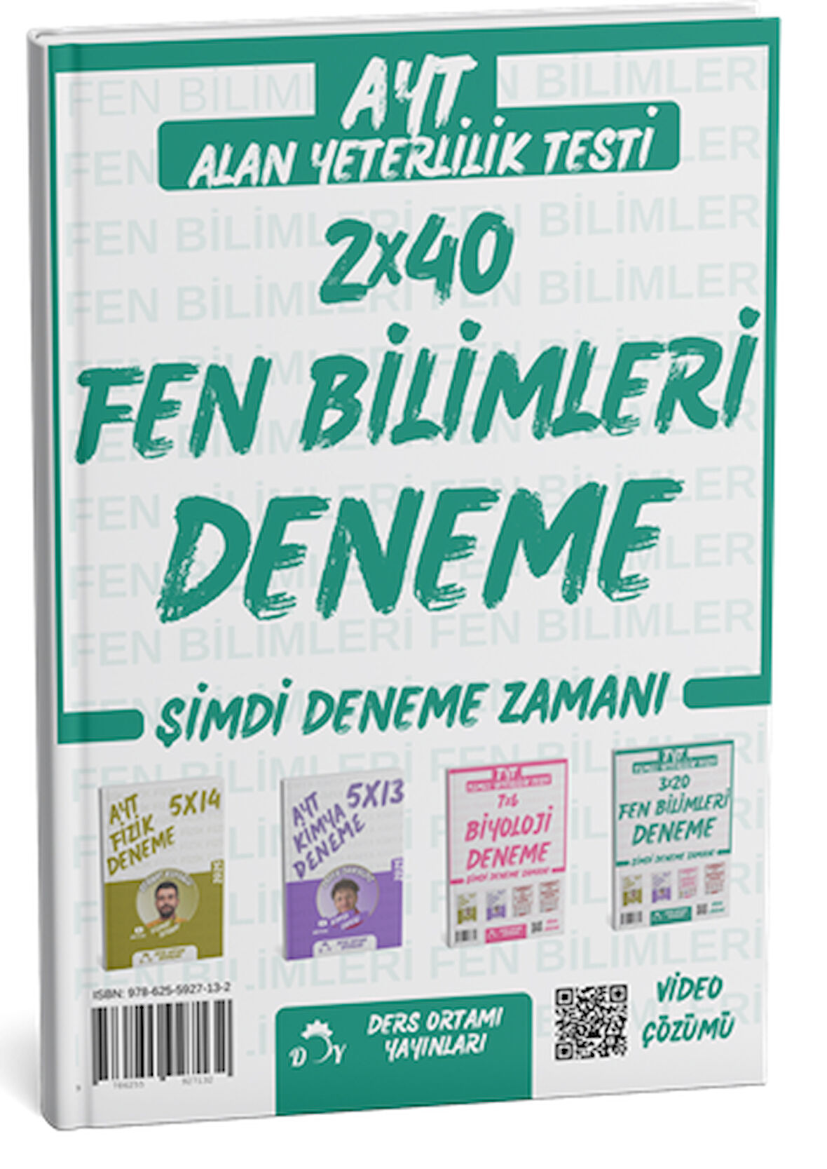 Ders Ortamı YKS AYT Fen Bilimleri 2x40 Deneme Çözümlü Ders Ortamı Yayınları