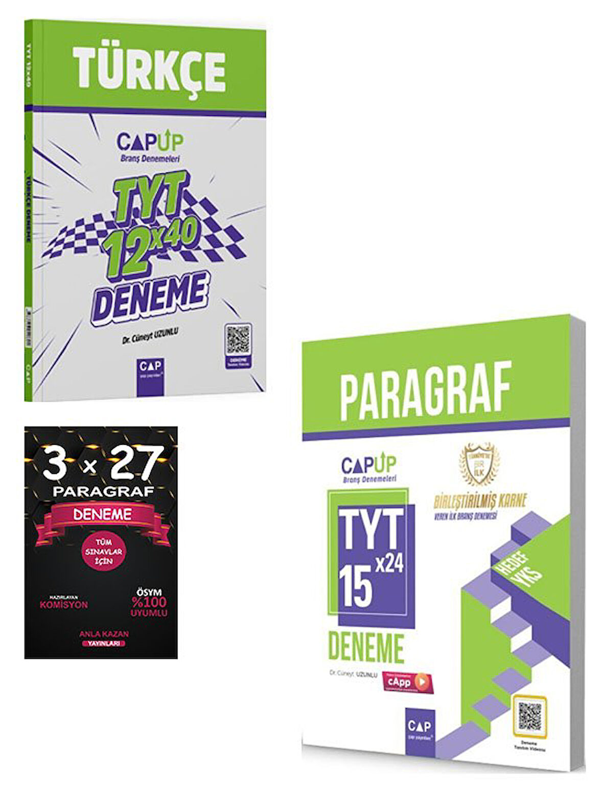 Çap Yayınları TYT Türkçe+Paragraf Up Deneme