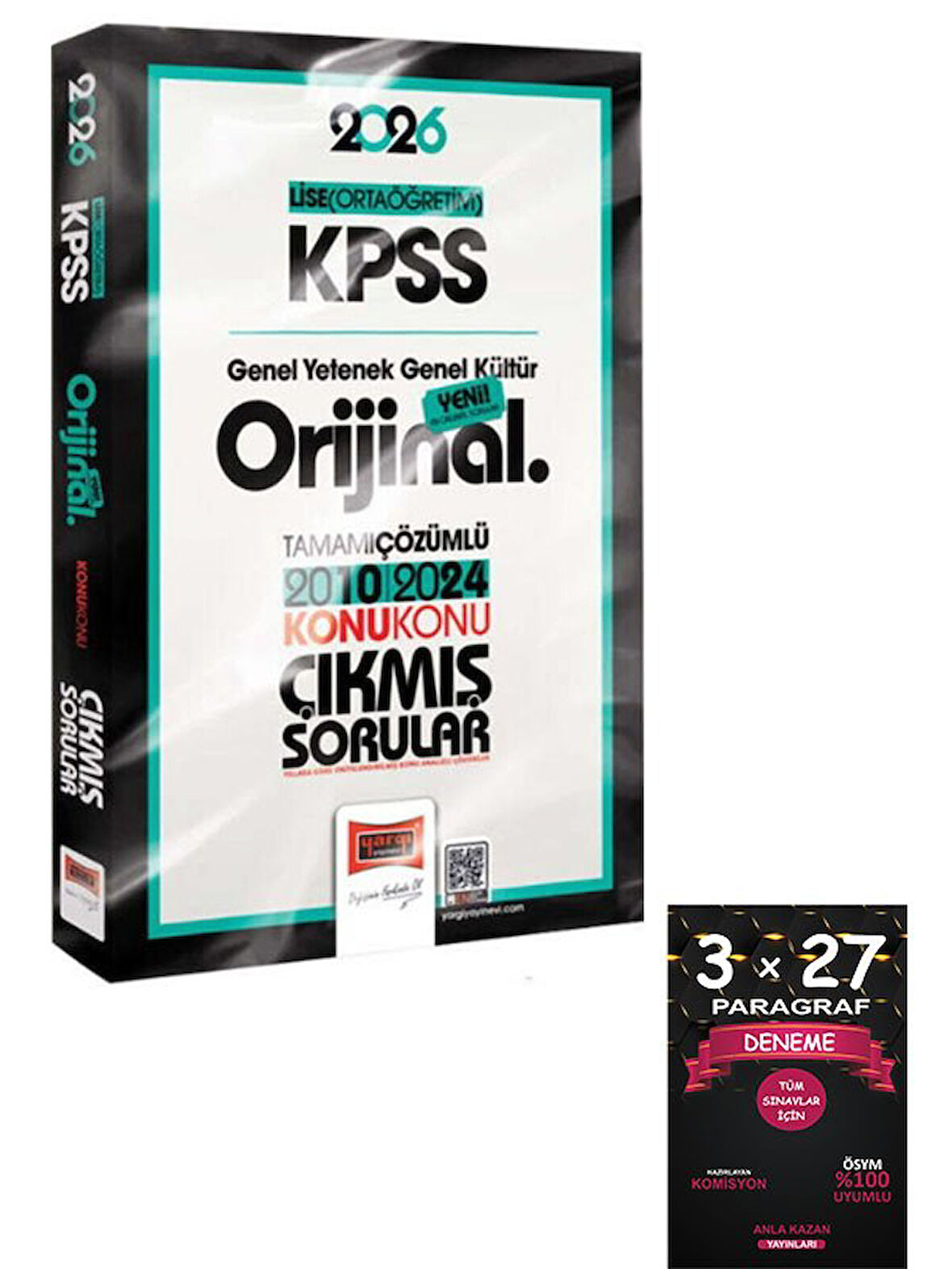 Yargı Yayınları 2026 KPSS Lise Ortaöğretim GK GY Orijinal 2010 2024 Konu Konu Çıkmış Sorular
