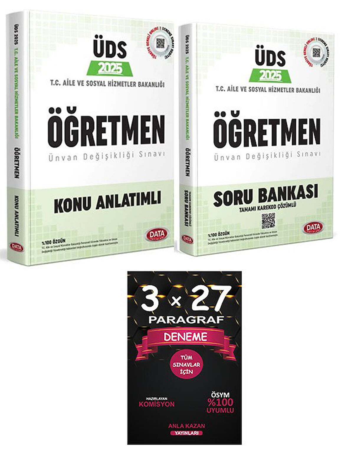 Data 2025 GYS Aile ve Sosyal Hizmetler Bakanlığı Öğretmen Konu + Soru