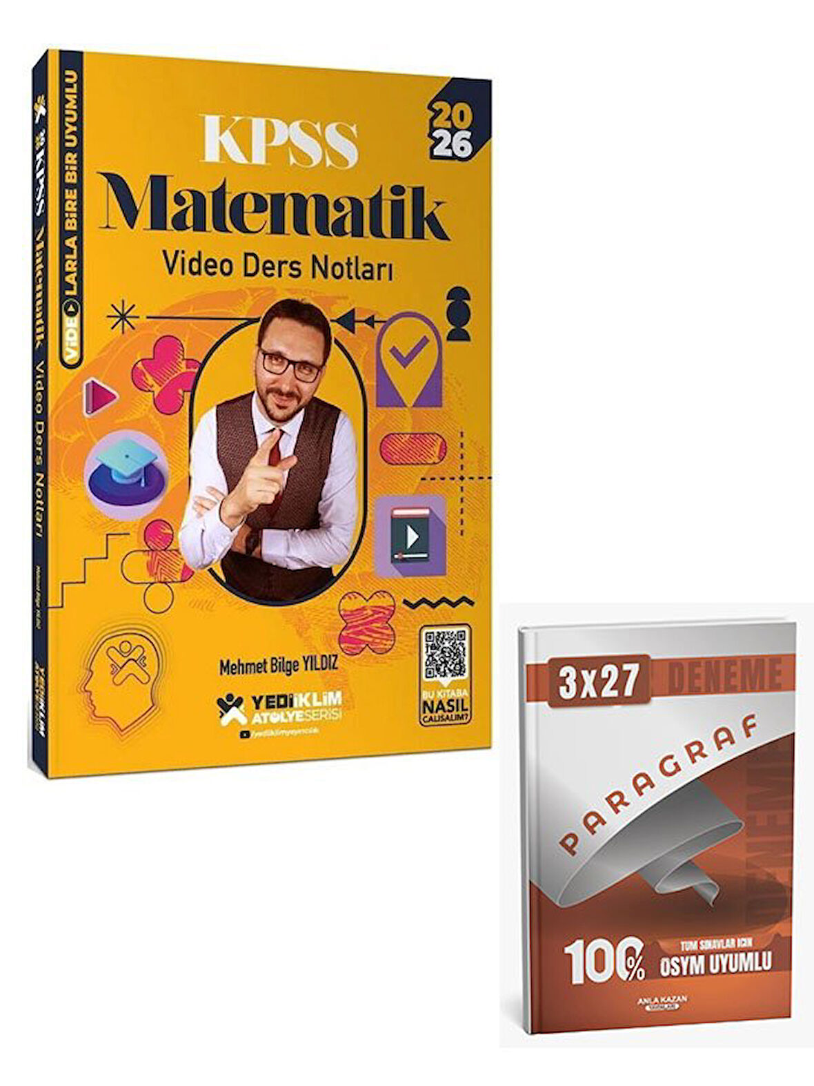 Yediiklim 2026 KPSS Matematik Atölye Video Ders Notları+Anla Kazan Paragraf