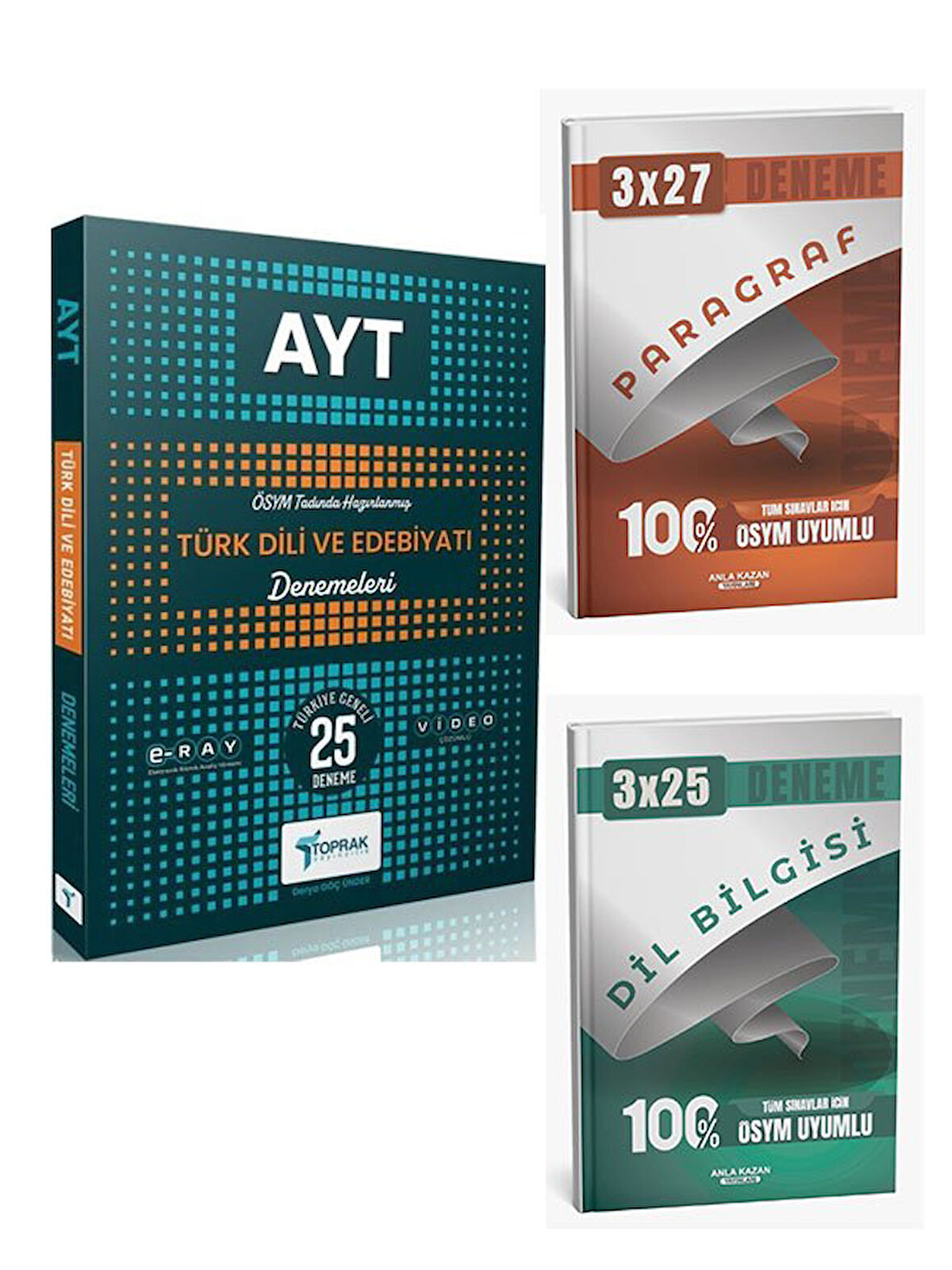 Toprak 2026 AYT Türk Dili ve Edebiyatı Deneme+Anla Kazan Paragraf+Dilbilgisi