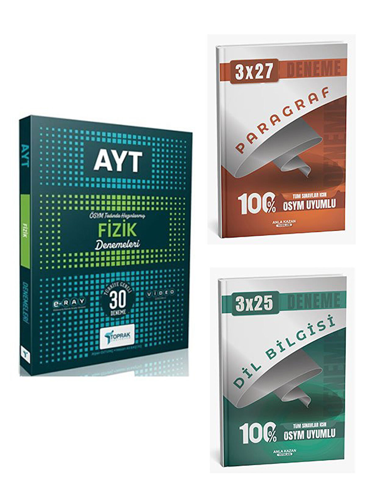 Toprak 2026 AYT Fizik Deneme+Anla Kazan Paragraf+Dilbilgisi
