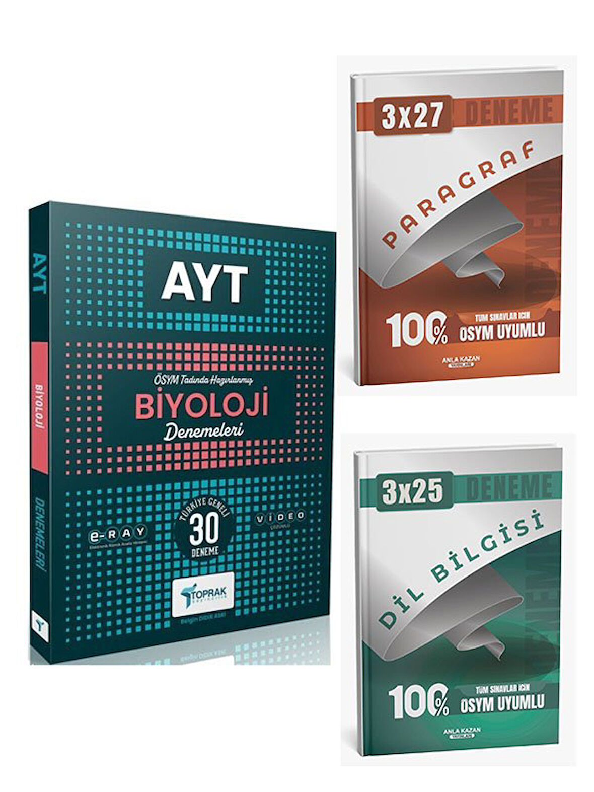Toprak 2026 AYT Biyoloji Deneme+Anla Kazan Paragraf+Dilbilgisi