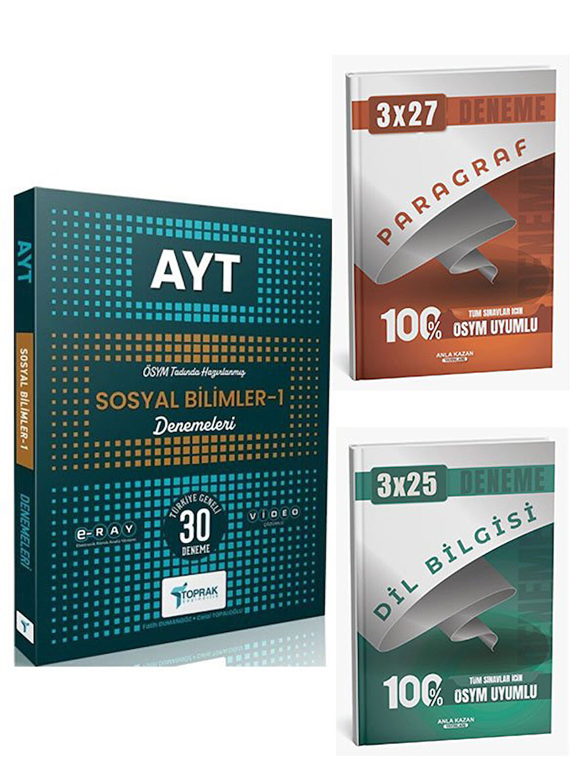 Toprak 2026 AYT Sosyal Bilimler 1 Deneme+Anla Kazan Paragraf+Dilbilgisi