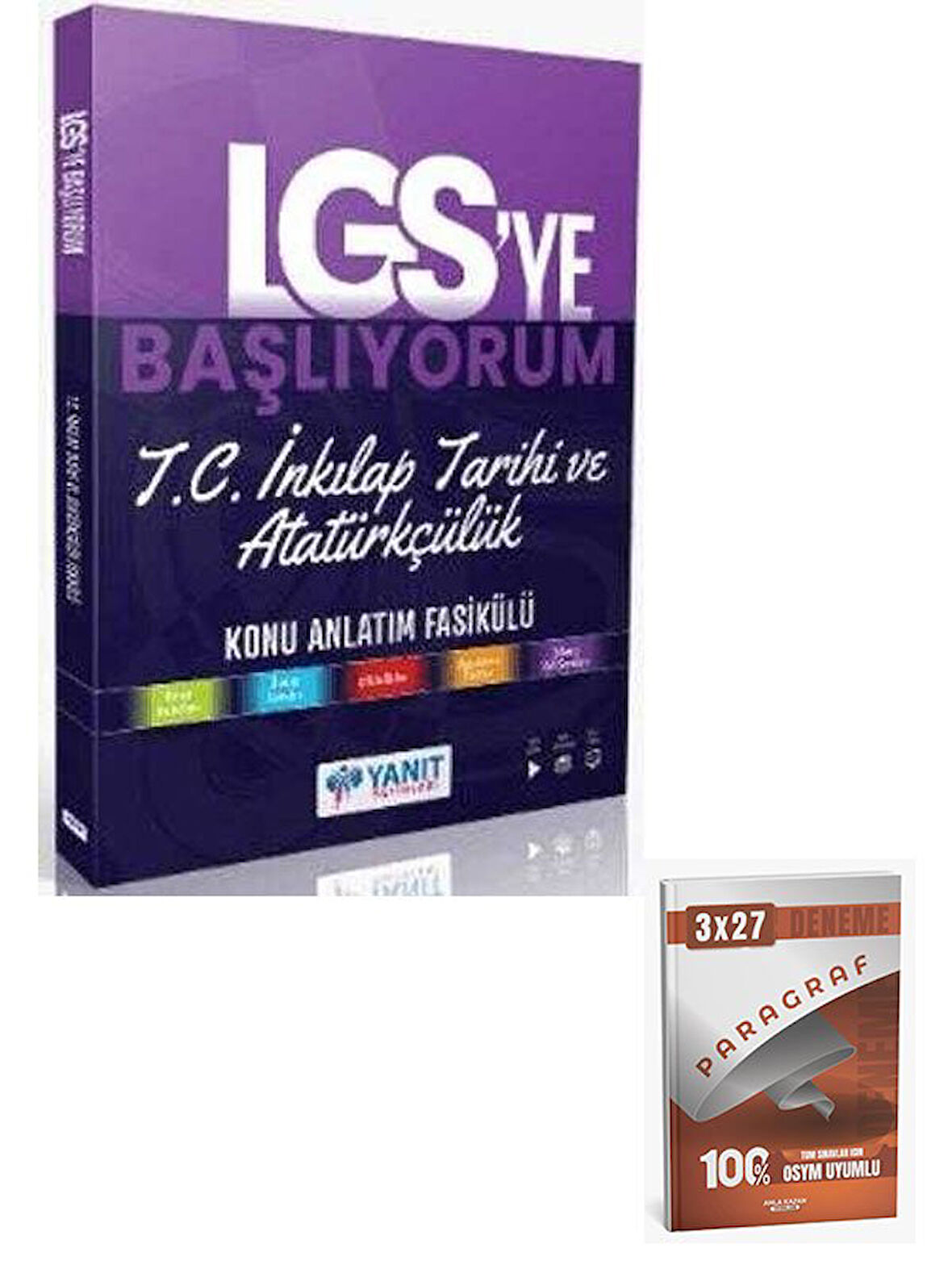 Yanıt 2026 LGS` ye Başlıyorum T.C. İnkılap Tarihi Ve Atatürkçülük Anlatım Fasikülü+Anla Kazan Paragraf