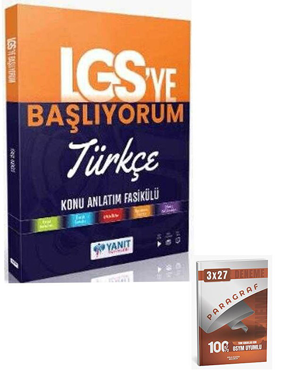 Yanıt 2026 LGS` ye Başlıyorum Türkçe Anlatım Fasikülü+Anla Kazan Paragraf