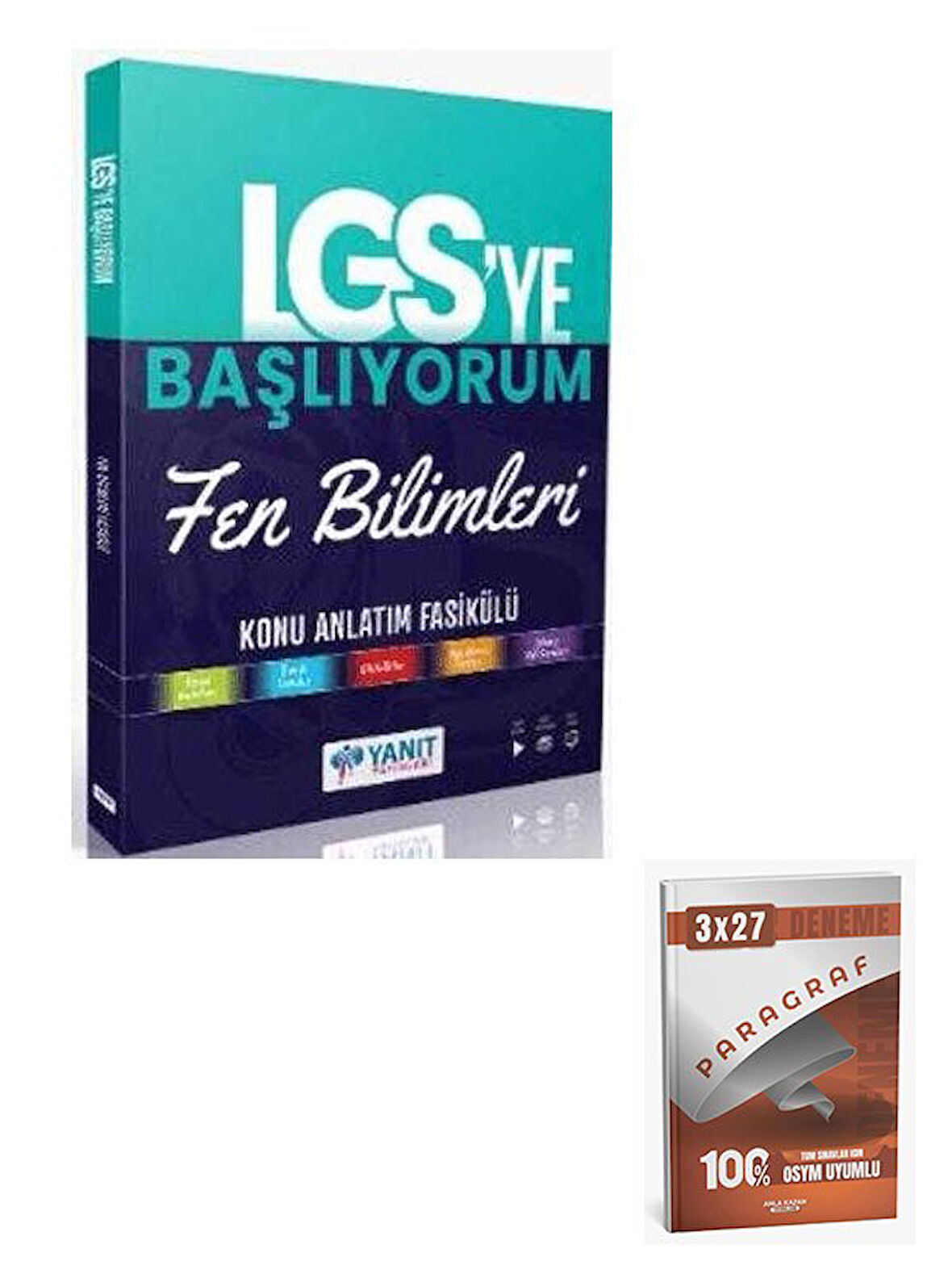 Yanıt 2026 LGS` ye Başlıyorum Fen Bilimleri Anlatım Fasikülü+Anla Kazan Paragraf