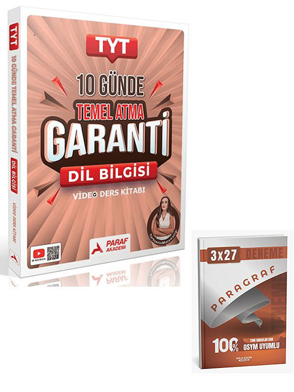 Paraf 2026 YKS TYT Dil Bilgisi Türkçenin Matematiği 10 Günde Temel Atma Garanti Video Ders Kitabı+Anla Kazan Paragraf