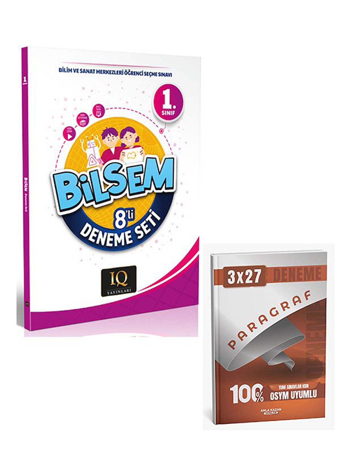 IQ 2026 1. Sınıf BİLSEM 8 li Deneme Seti+Anla Kazan Paragraf