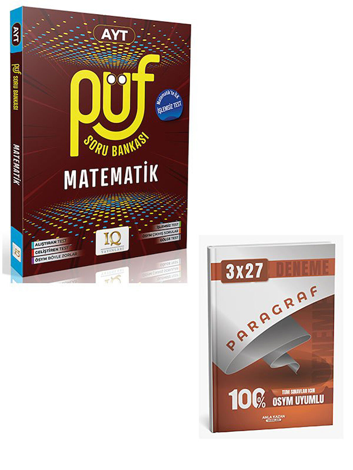 IQ 2026 YKS AYT Matematik Püf Soru Bankası+Anla Kazan Paragraf
