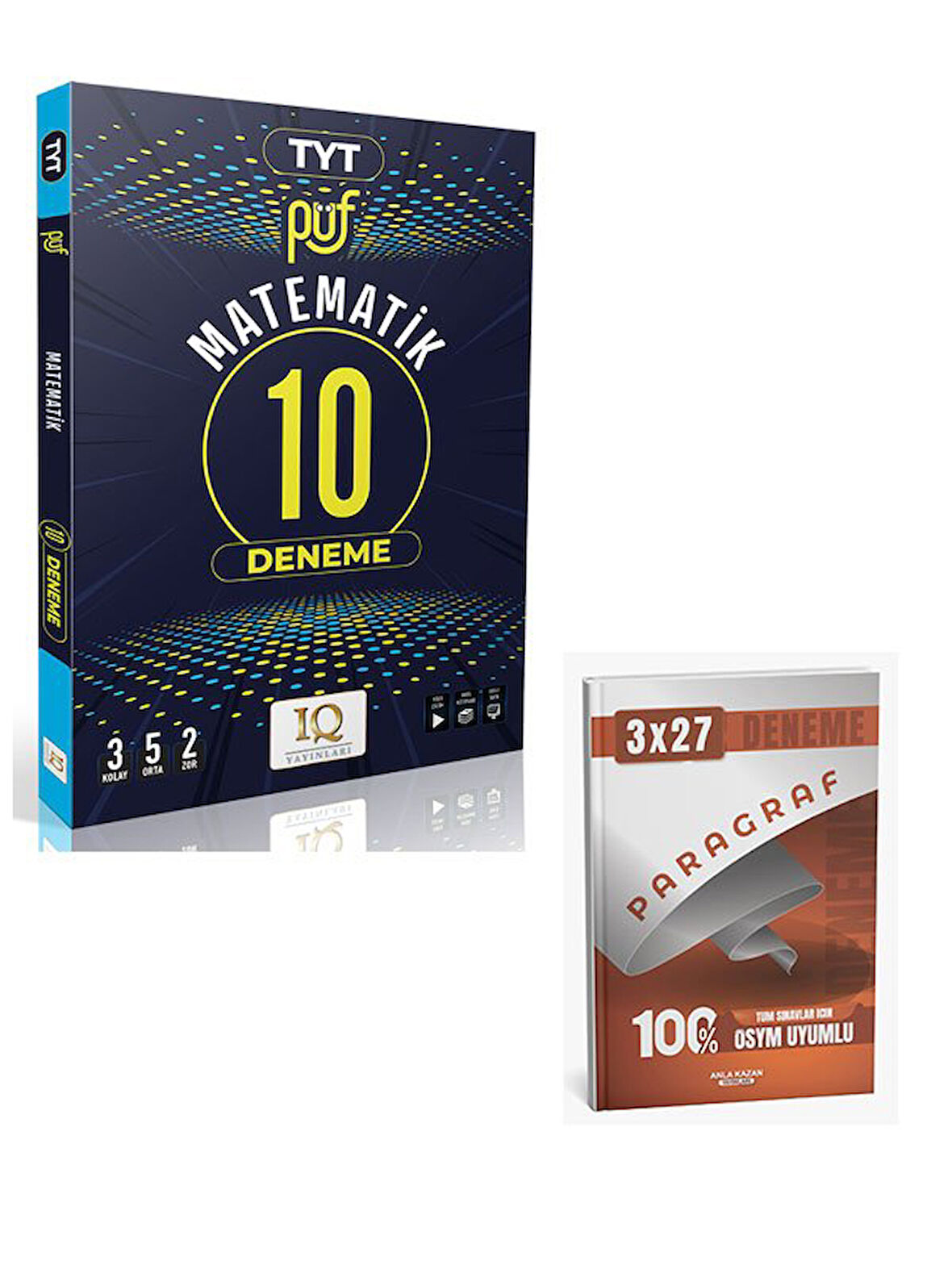 IQ 2026 YKS TYT Matematik Püf 10 Deneme+Anla Kazan Paragraf