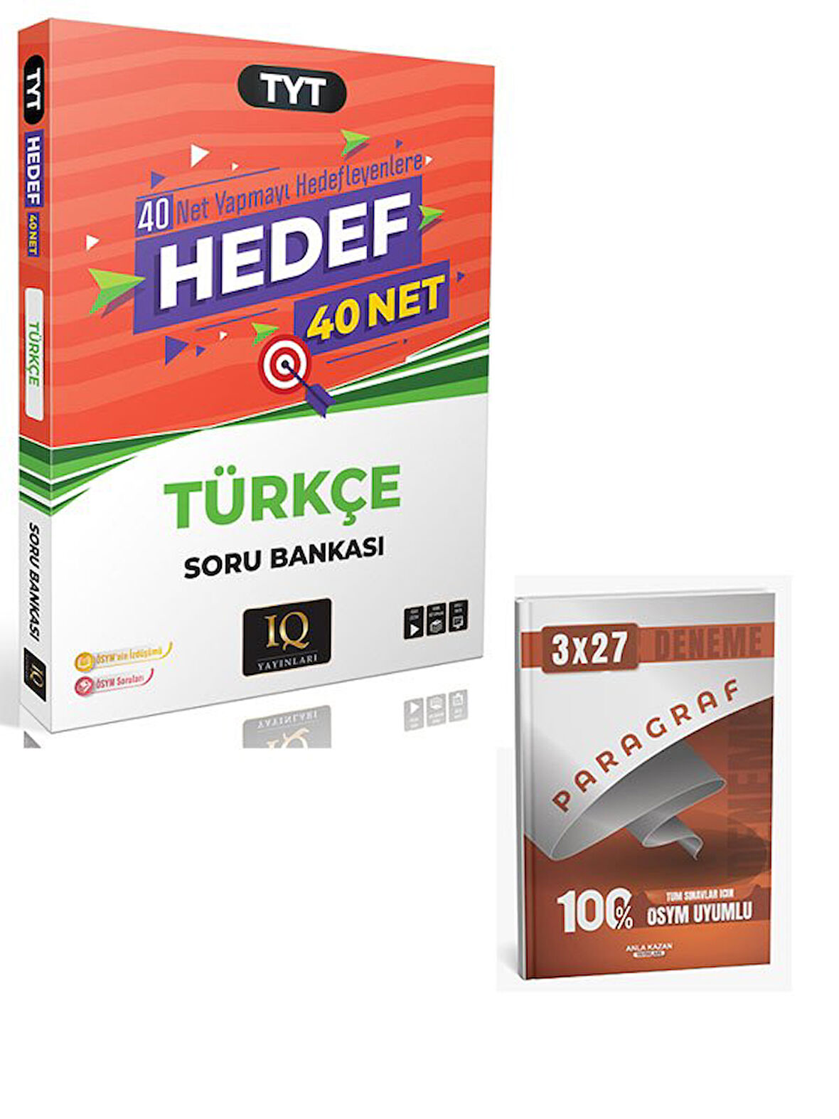 IQ 2026 YKS TYT Türkçe Hedef 40 Net Soru Bankası+Anla Kazan Paragraf