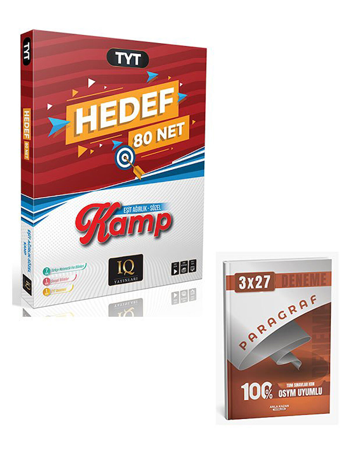 IQ 2026 YKS TYT Eşit Ağırlık - Sözel Hedef 80 Net Kamp+Anla Kazan Paragraf