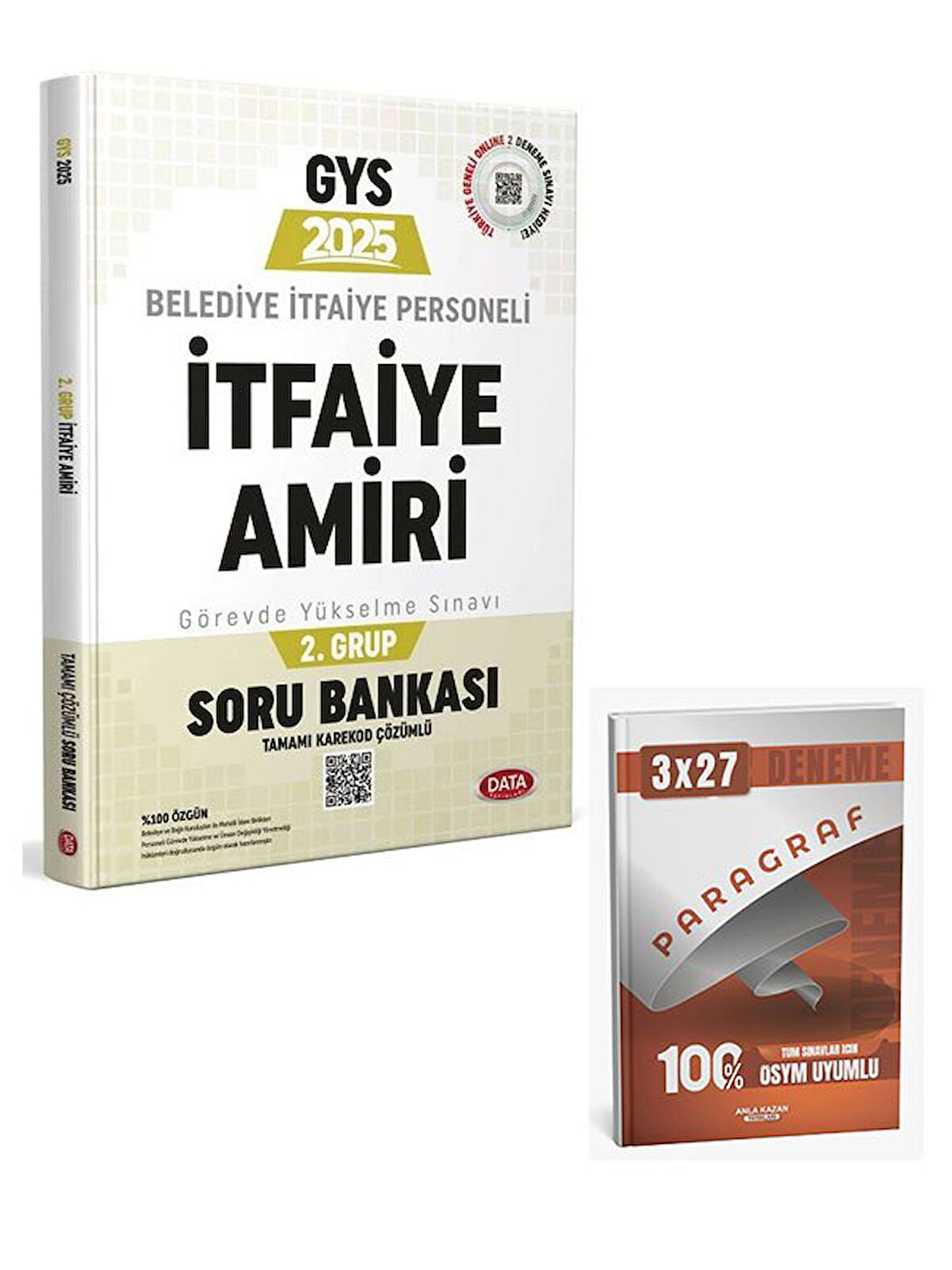 Data 2025 GYS Belediye Zabıta Personeli İtfaiye Amiri 2. Grup Soru Bankası+Anla Kazan Paragraf