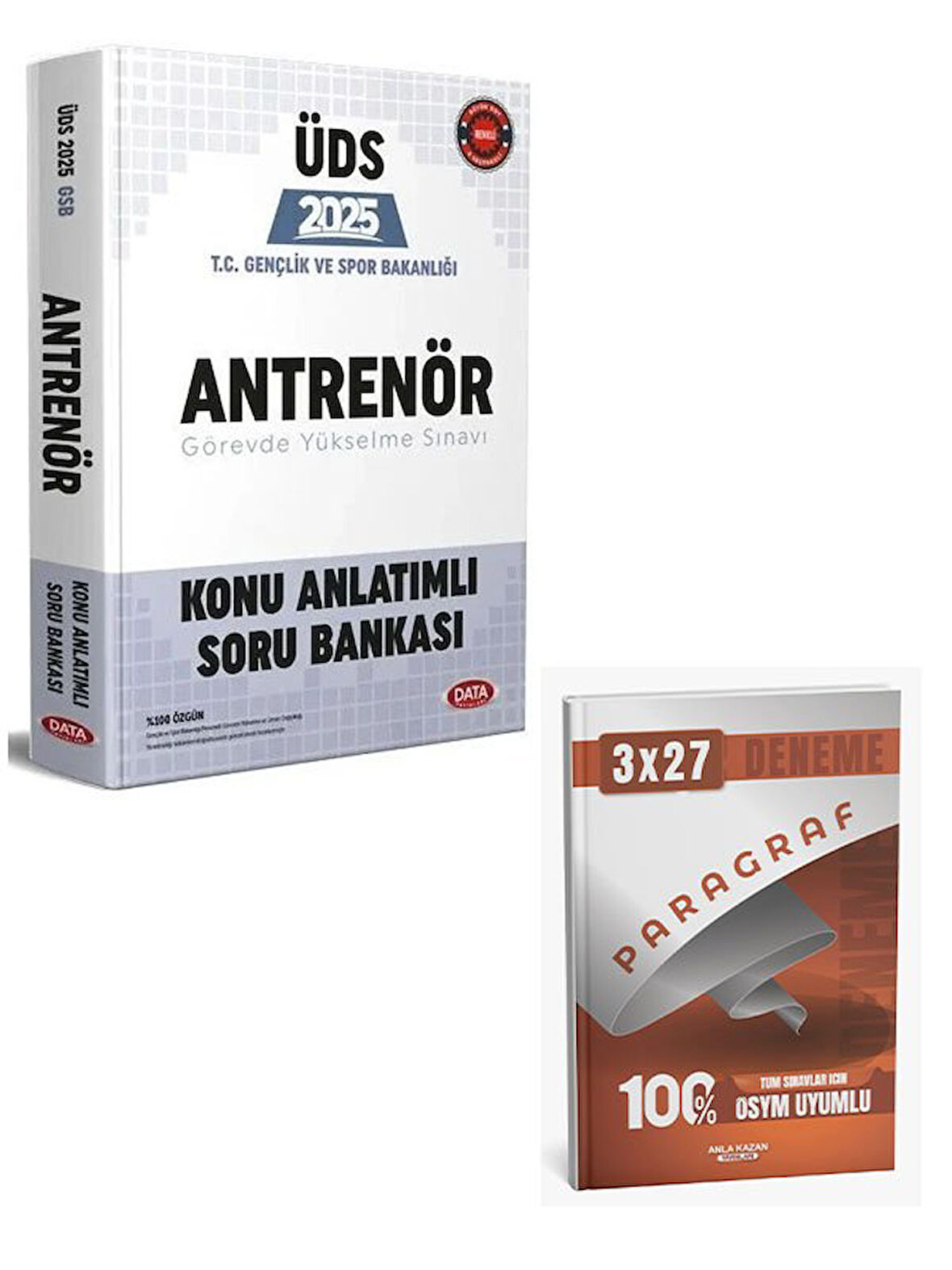 Data 2025 GYS ÜDS Gençlik ve Spor Bakanlığı Antrenör Konu Anlatımlı Soru Bankası+Anla Kazan Paragraf