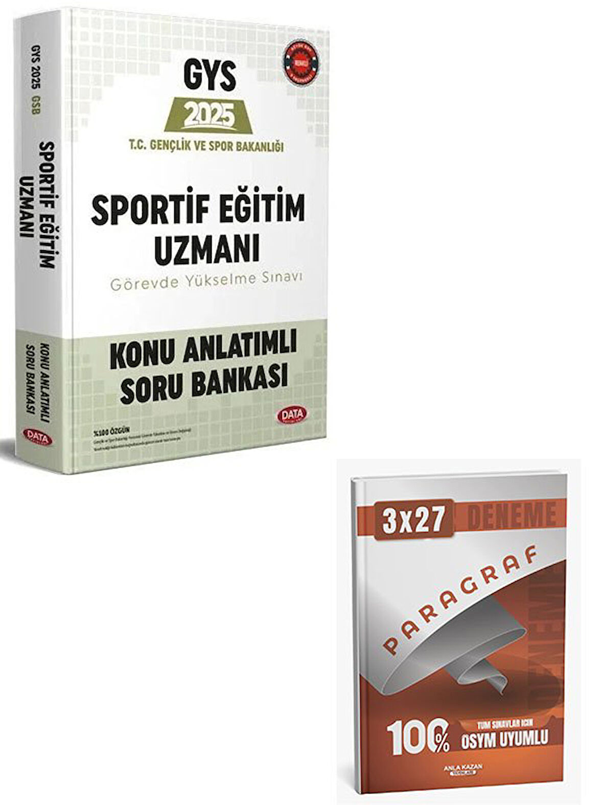 Data 2025 GYS Gençlik ve Spor Bakanlığı Sportif Eğitim Uzmanı Konu Anlatımlı Soru Bankası+Anla Kazan Paragraf