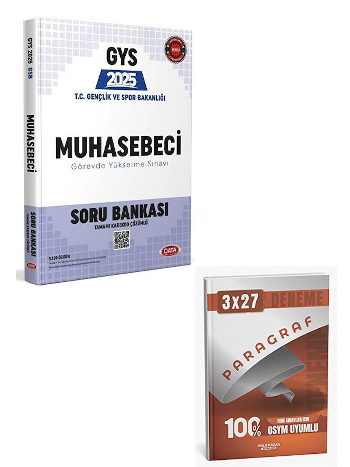 Data 2025 GYS Gençlik ve Spor Bakanlığı Muhasebeci Soru Bankası+Anla Kazan Paragraf