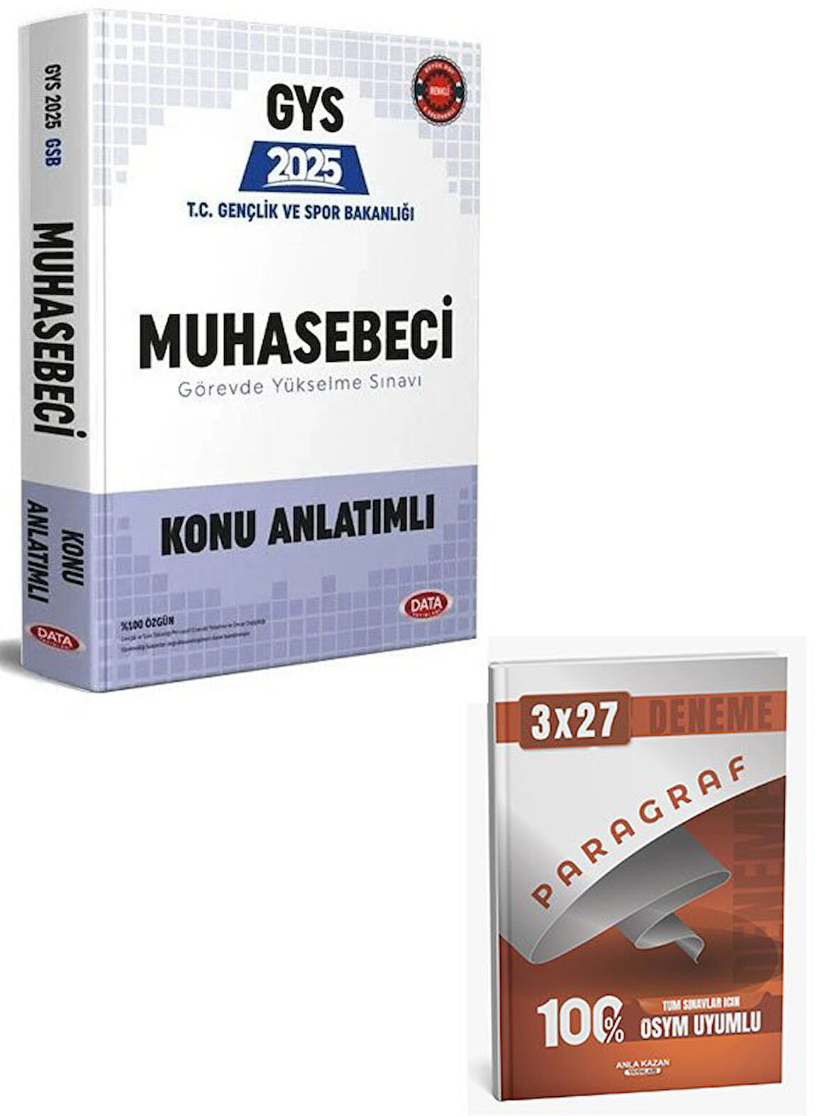 Data 2025 GYS Gençlik ve Spor Bakanlığı Muhasebeci Konu Anlatımlı Hazırlık Kitabı
