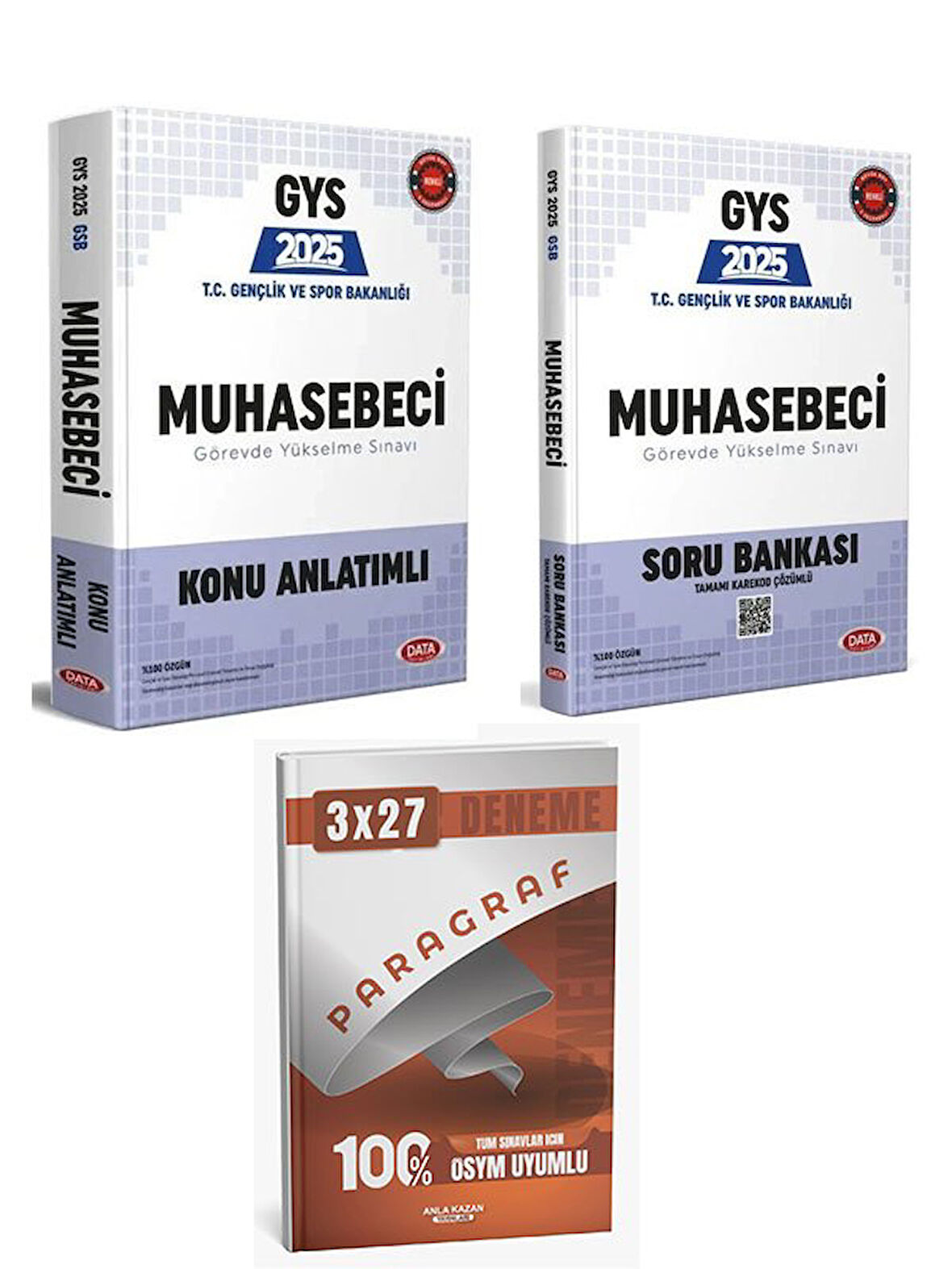 Data 2025 GYS Gençlik ve Spor Bakanlığı Muhasebeci Konu+Soru+Anla Kazan Paragraf
